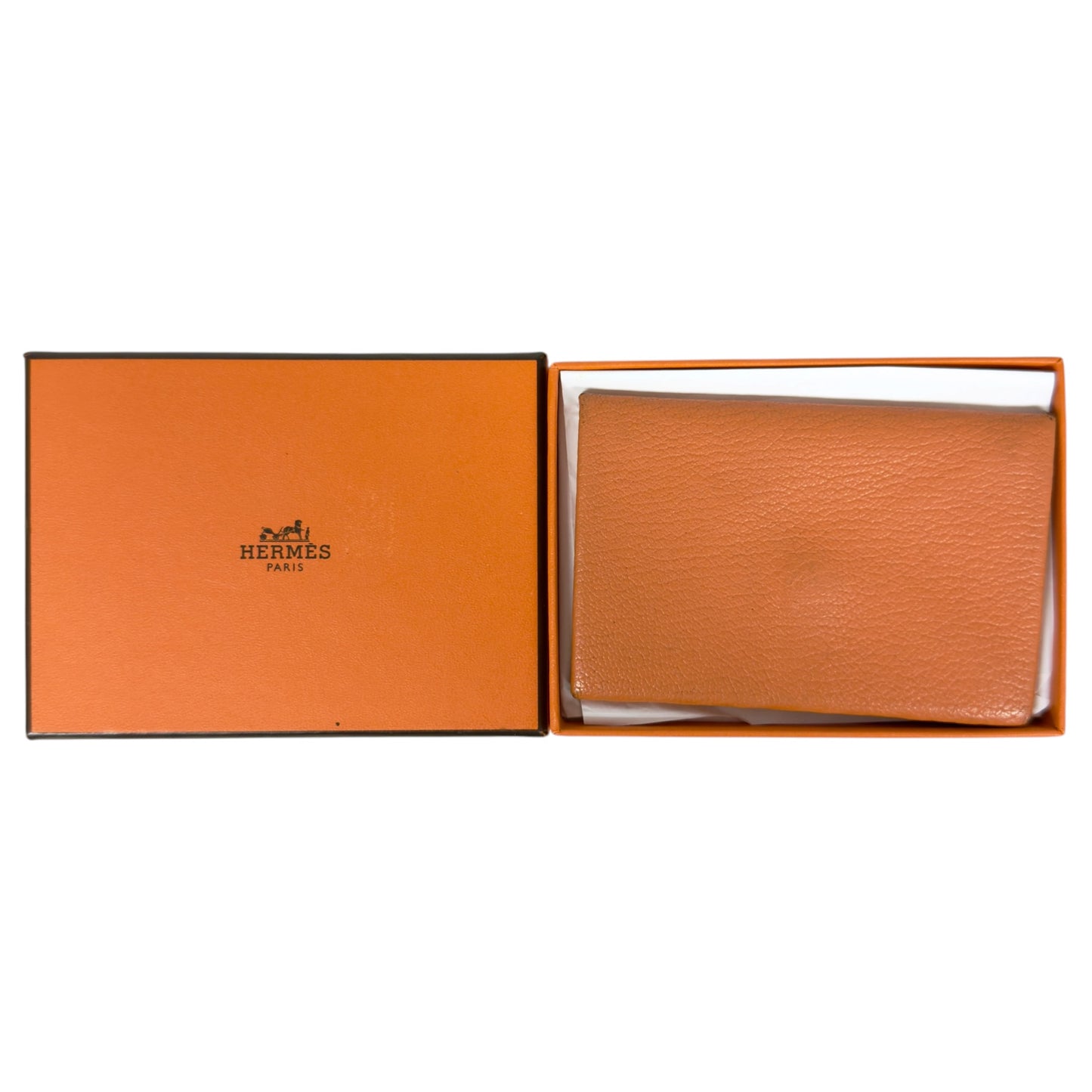 HERMES Calvi 卡包 框N刻