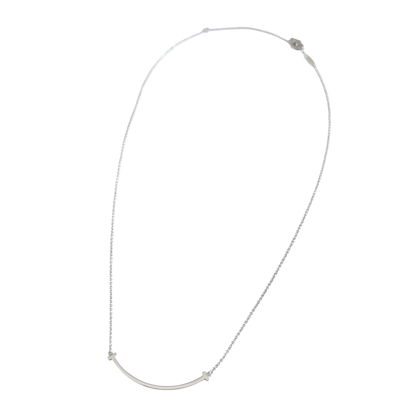 TIFFANY & CO. Tiffany T Smile 純銀 頸鏈