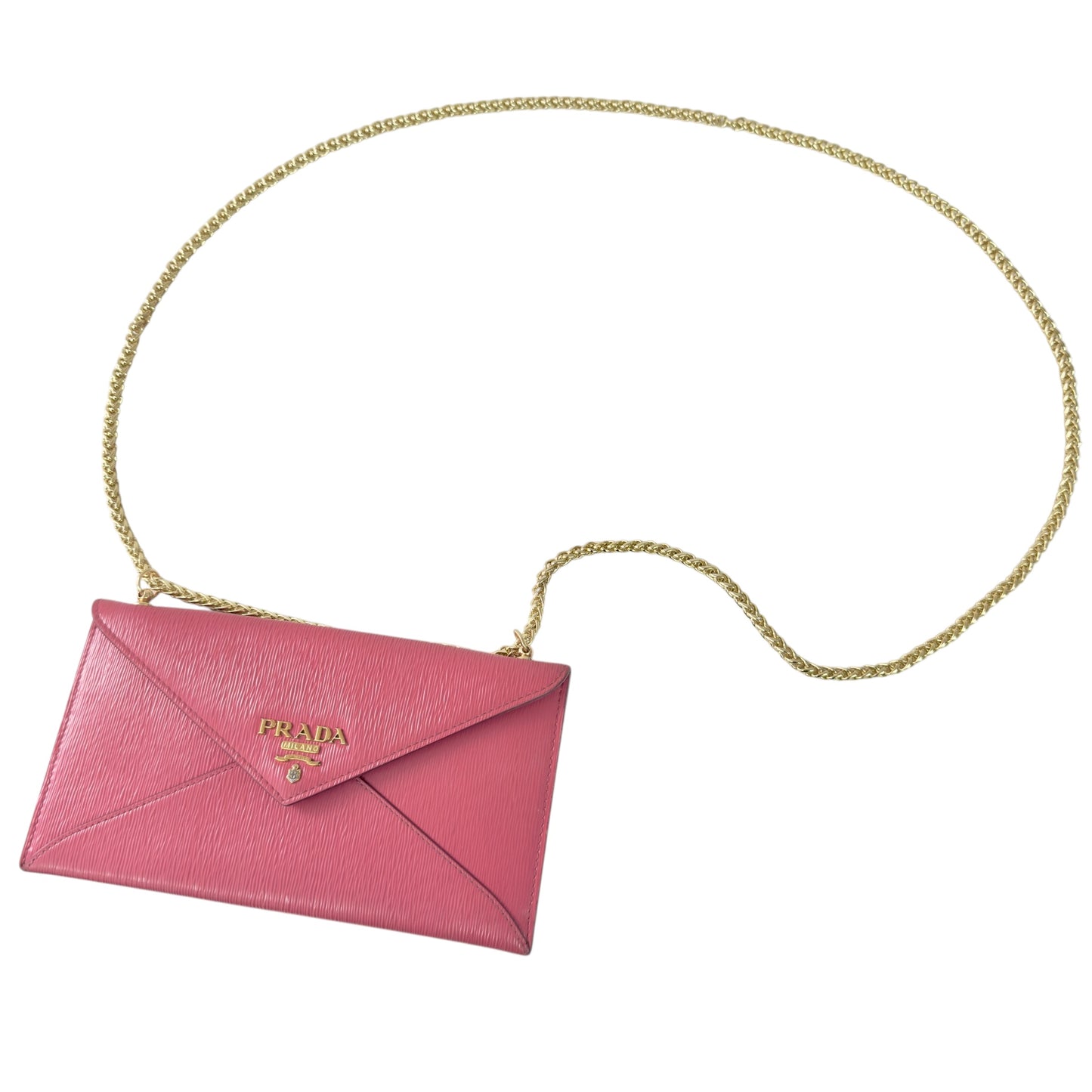 PRADA *自加鏈＞送無品牌扣＋無品牌鏈帶* 2用袋