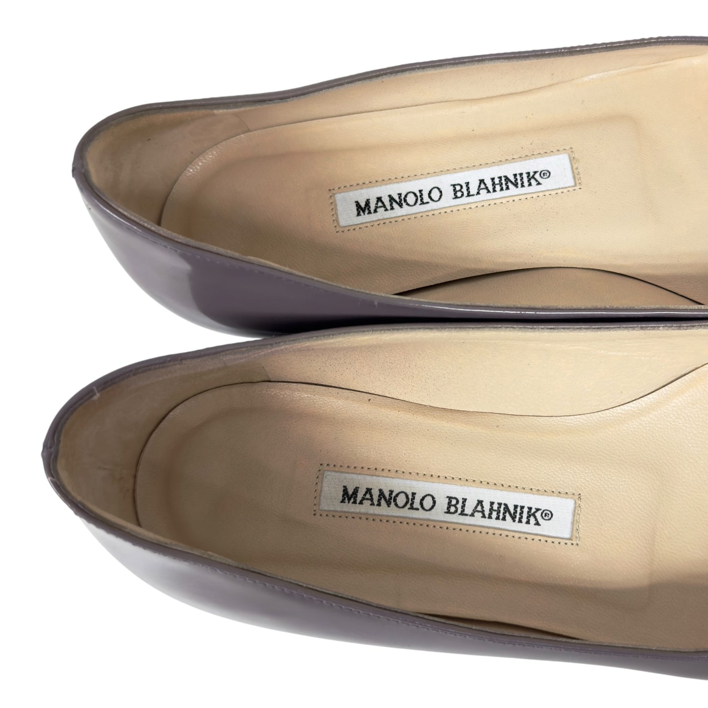 Manolo Blahnik 水鑽扣 平底鞋