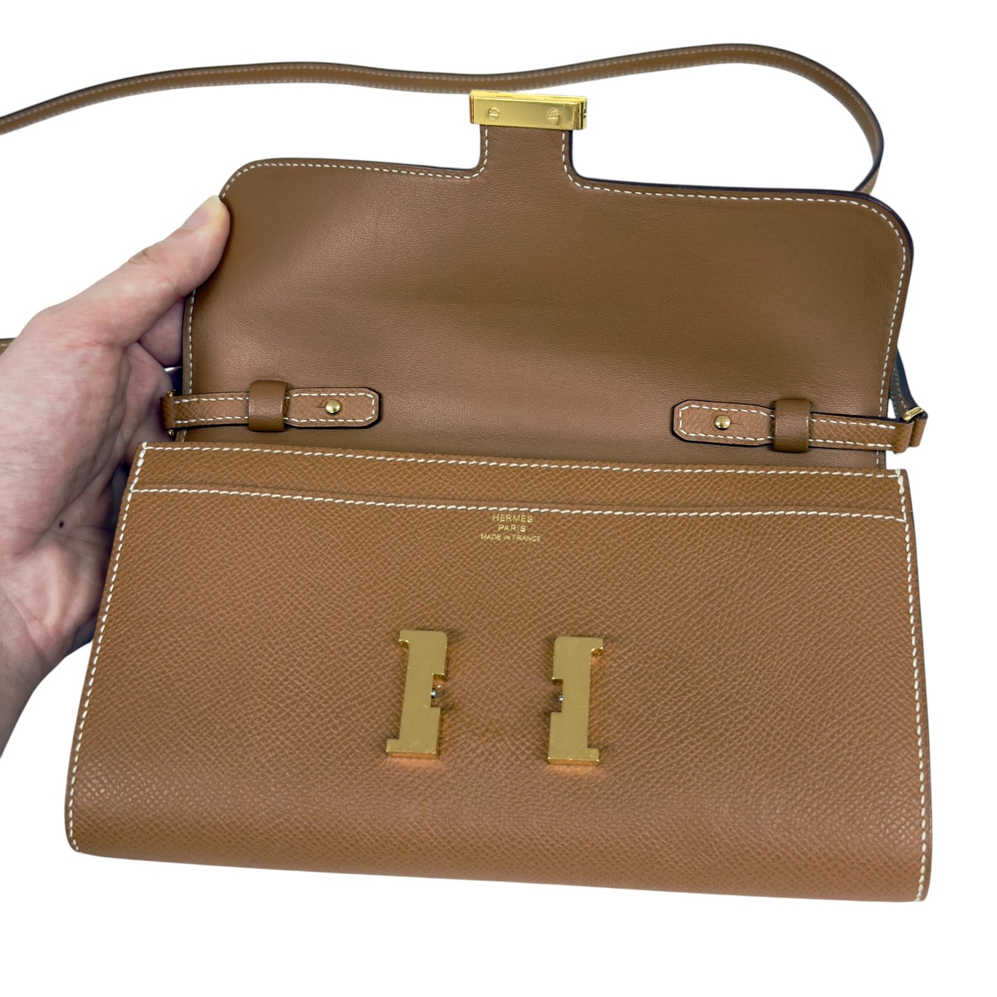 HERMES Constance To Go 斜揹袋 U刻