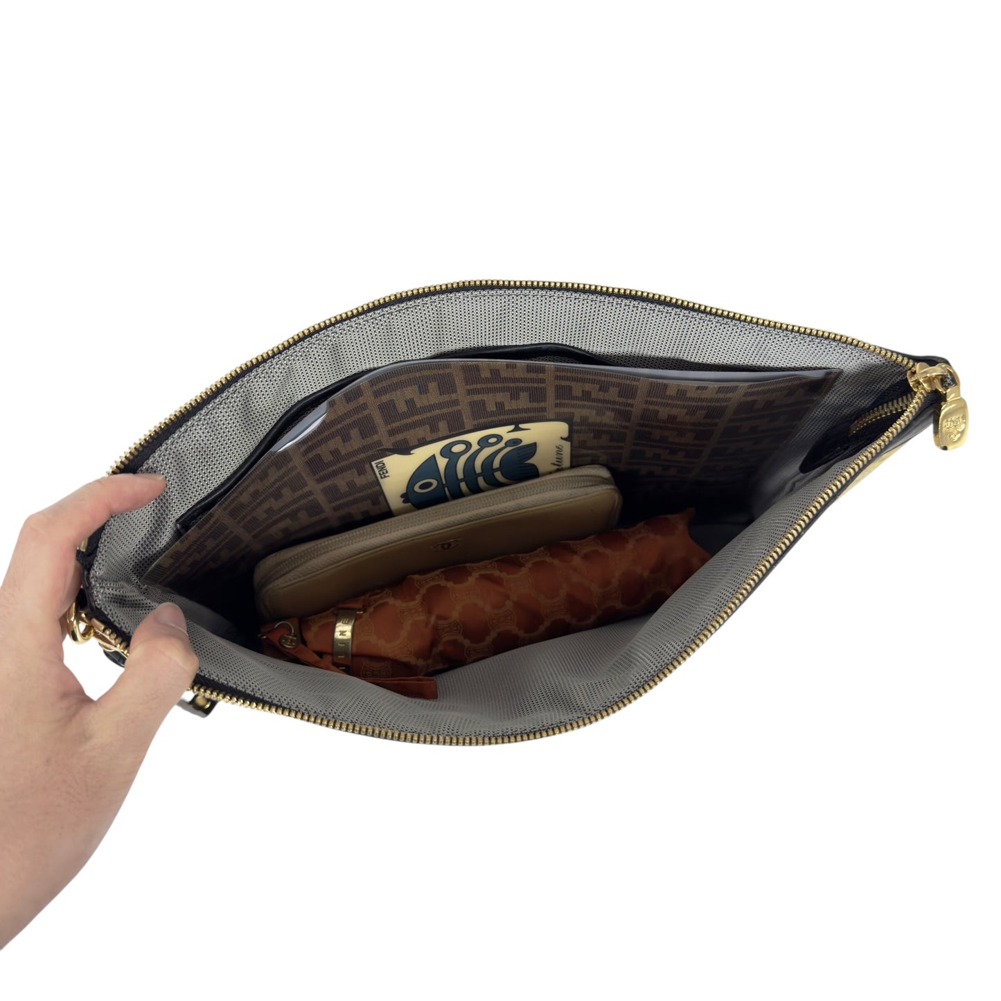 MCM 仿蛇皮紋 手包