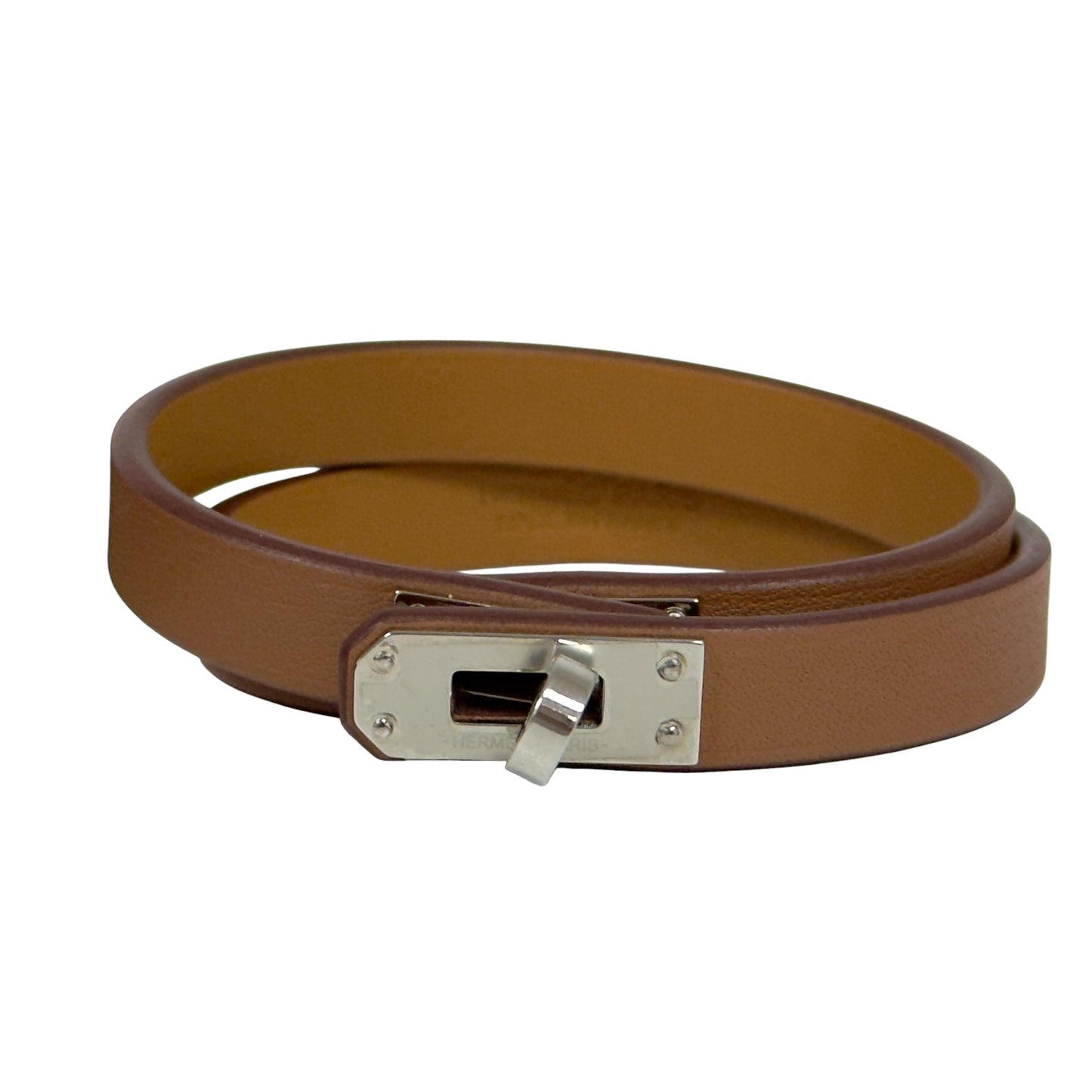 HERMES Mini Kelly 凱莉扣 雙圈手環