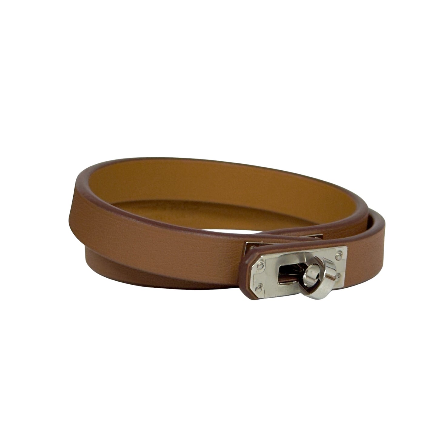 HERMES Mini Kelly 凱莉扣 雙圈手環