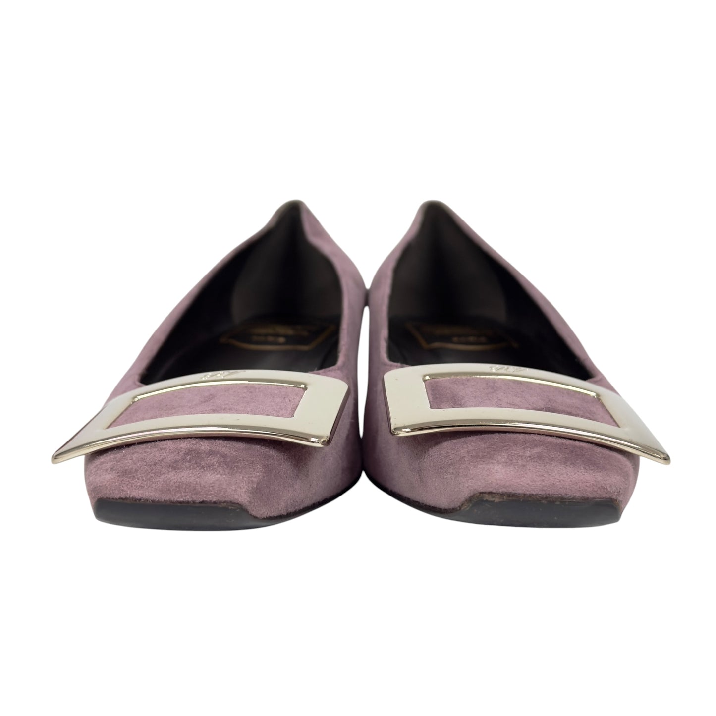 ROGER VIVIER 方扣 平底鞋