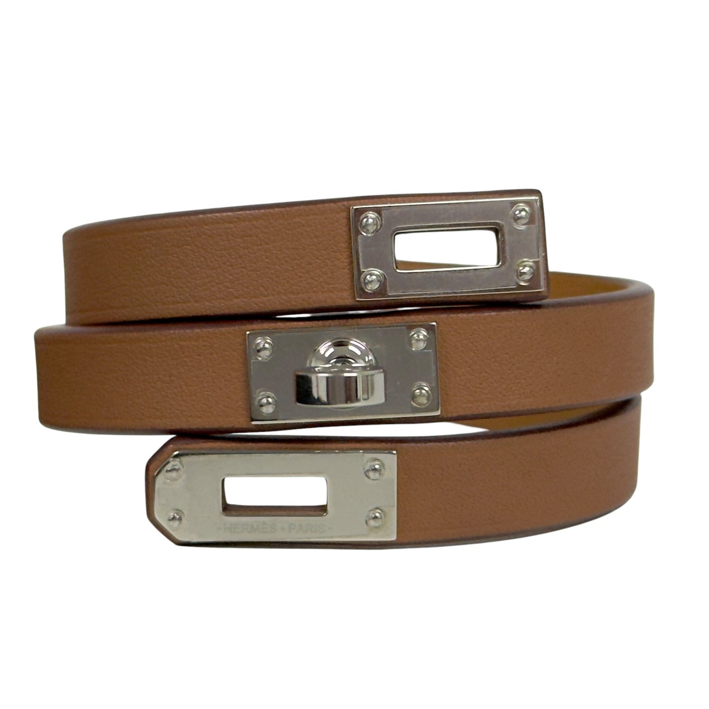 HERMES Mini Kelly 凱莉扣 雙圈手環