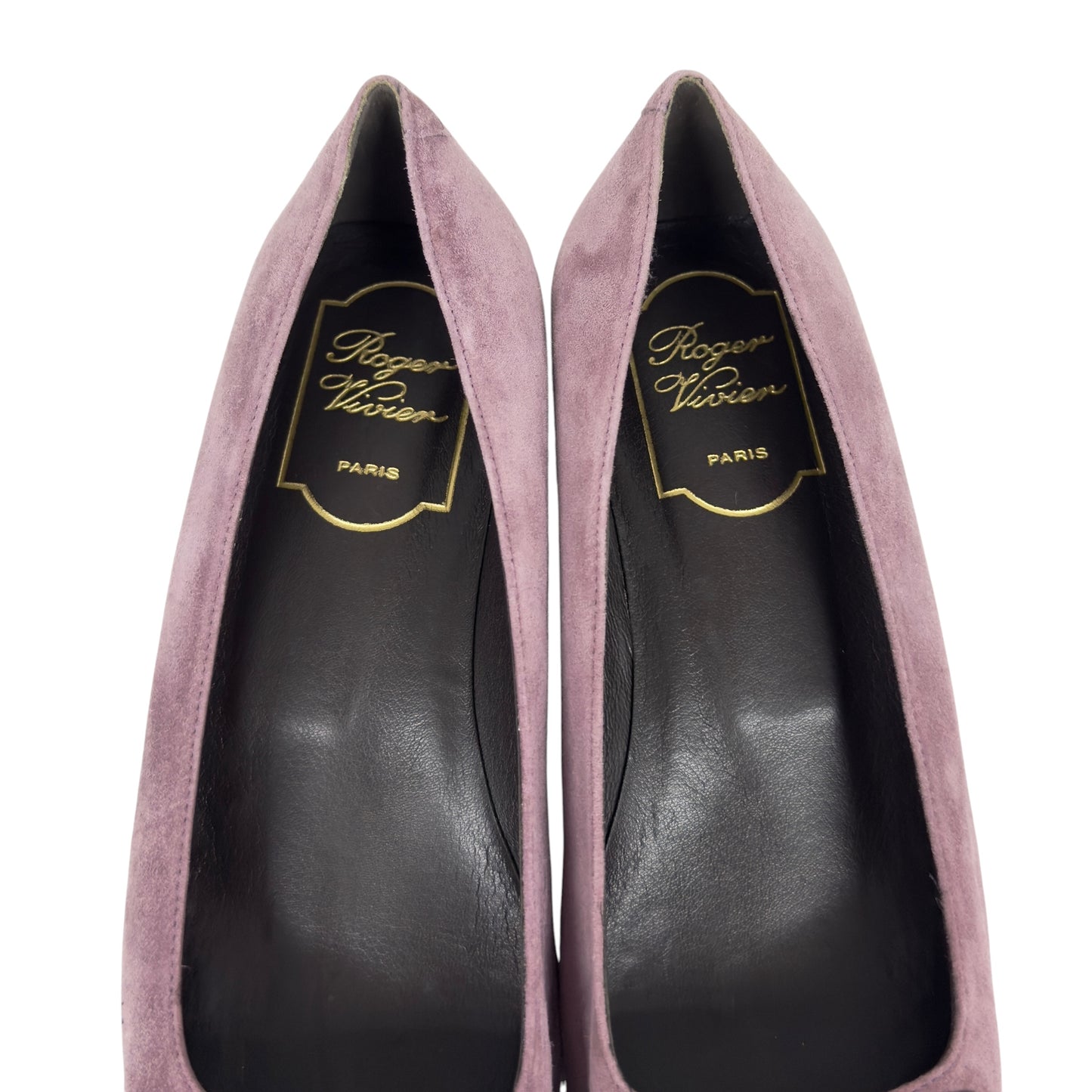 ROGER VIVIER 方扣 平底鞋