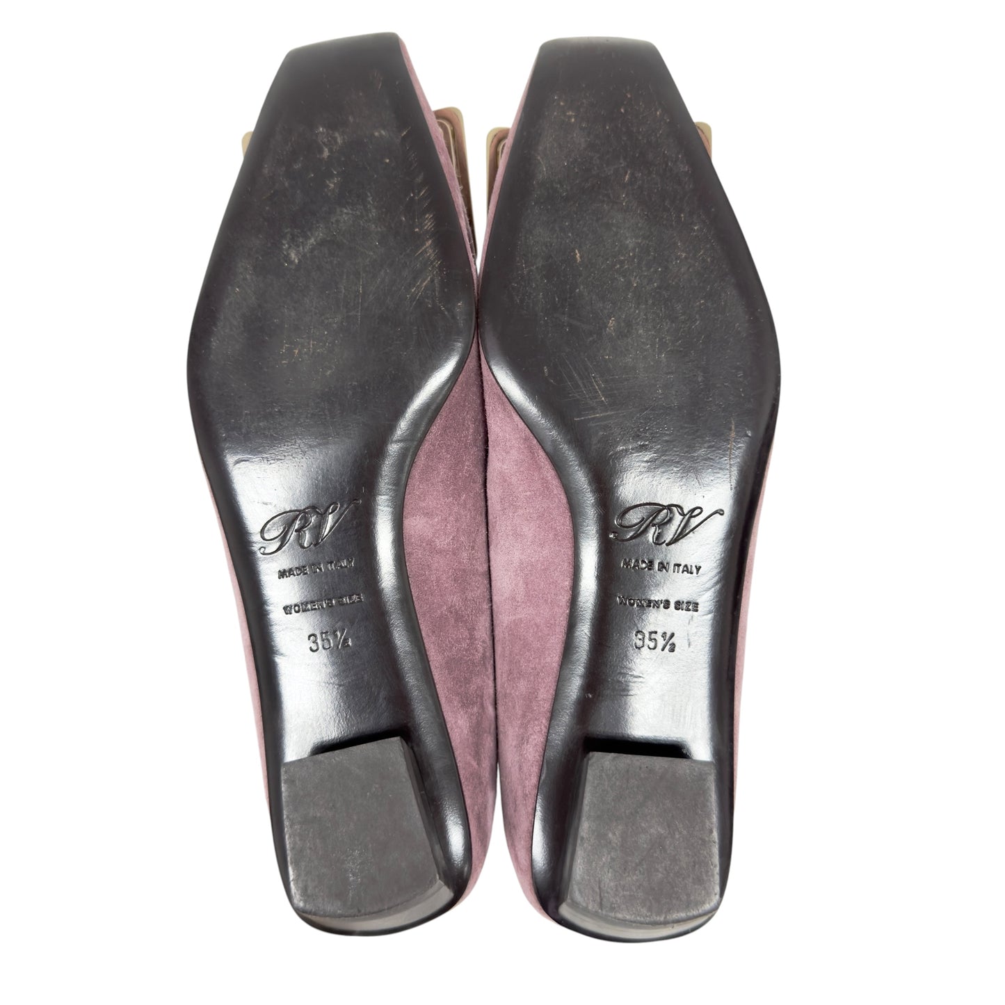 ROGER VIVIER 方扣 平底鞋