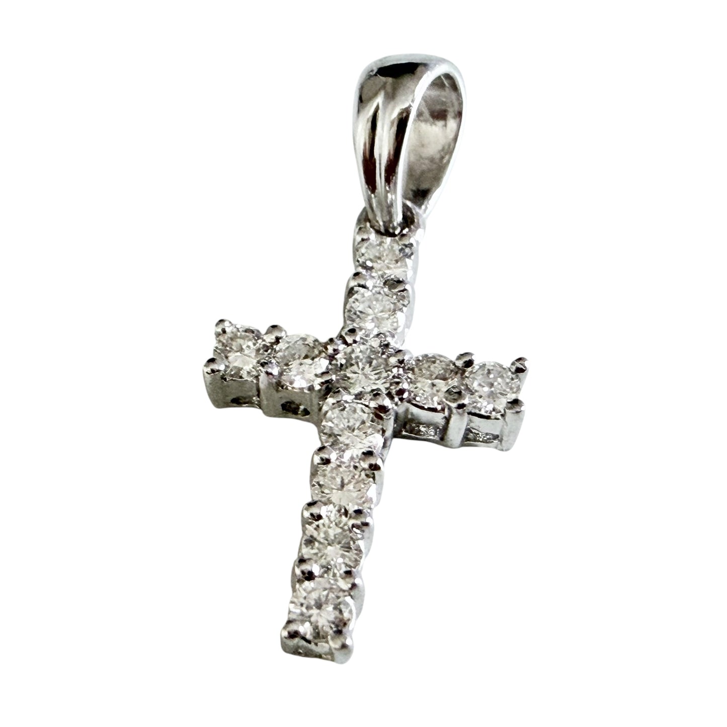 MABELLE 18K白金 19分鑽石💎 吊咀 *送無品牌頸鏈