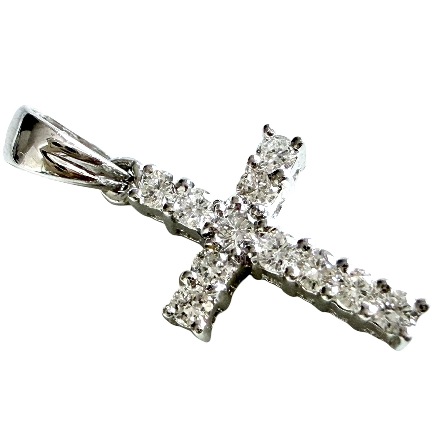 MABELLE 18K白金 19分鑽石💎 吊咀 *送無品牌頸鏈