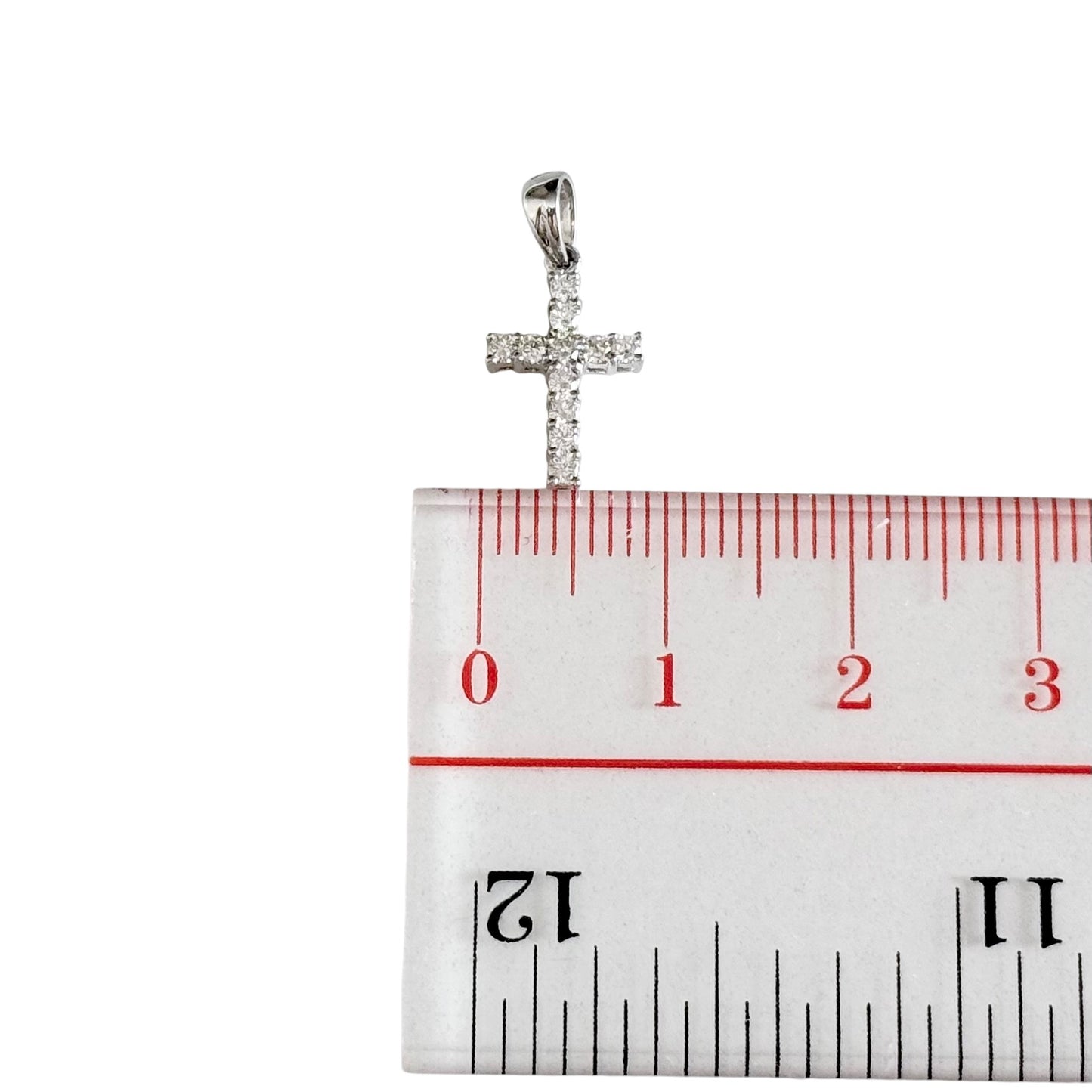 MABELLE 18K白金 19分鑽石💎 吊咀 *送無品牌頸鏈