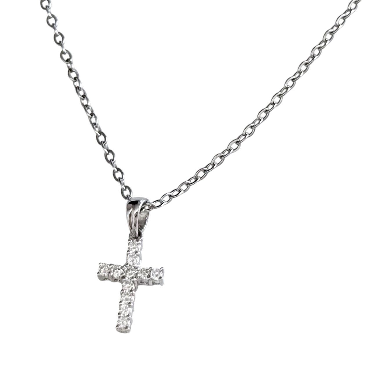 MABELLE 18K白金 19分鑽石💎 吊咀 *送無品牌頸鏈