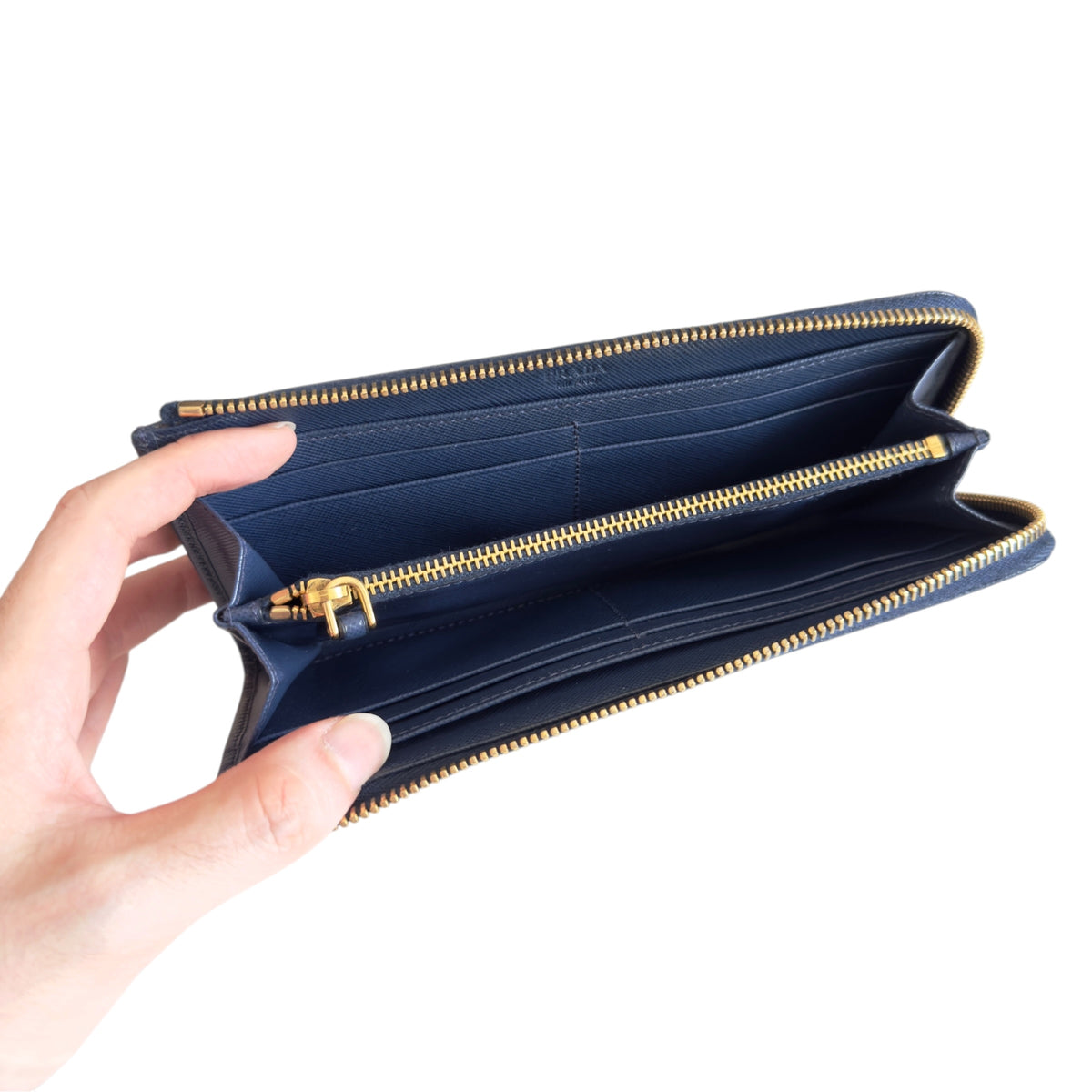 PRADA 三角標 長銀包