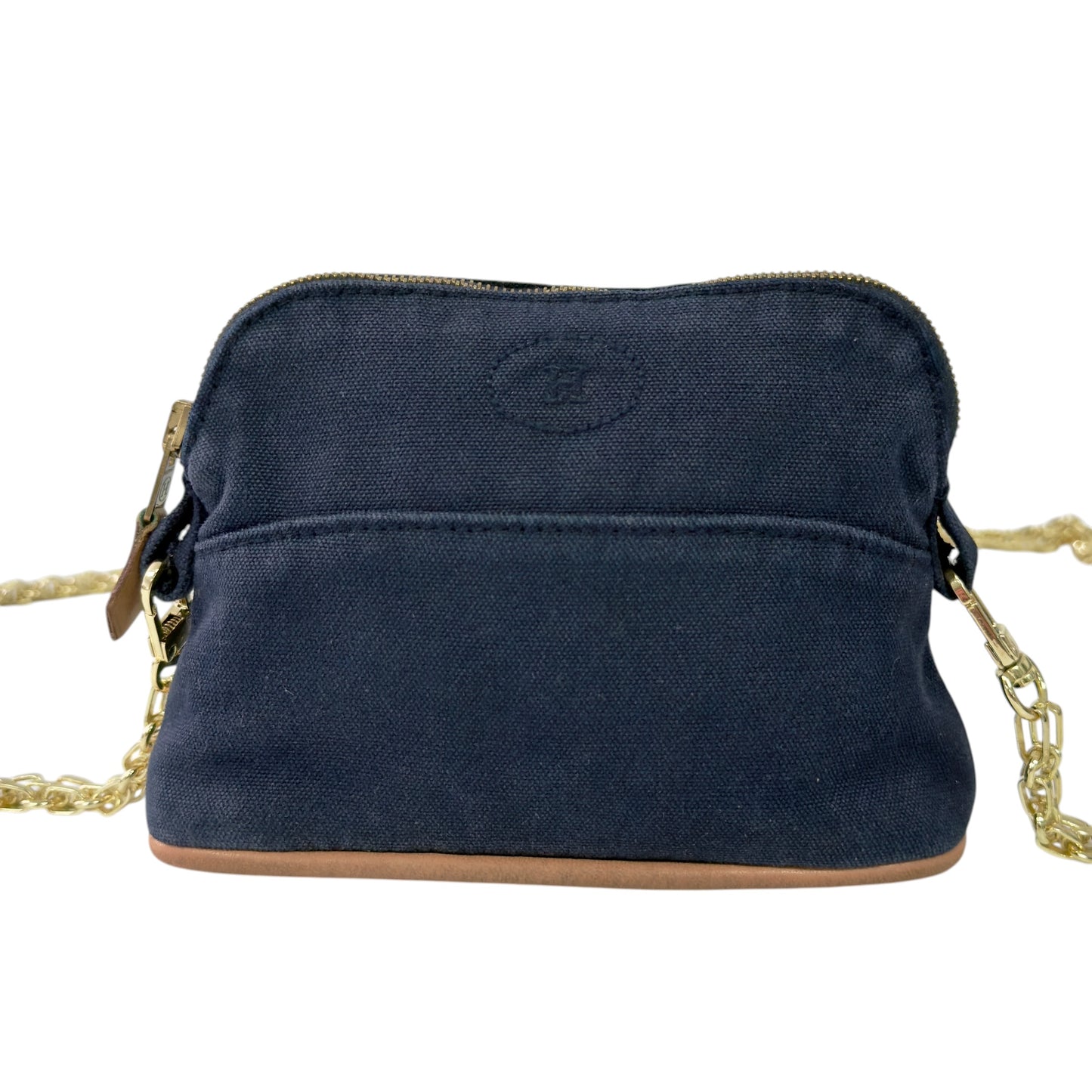 HERMES *自加鏈＞送無品牌長鏈* 中古 Bolide 斜揹小袋
