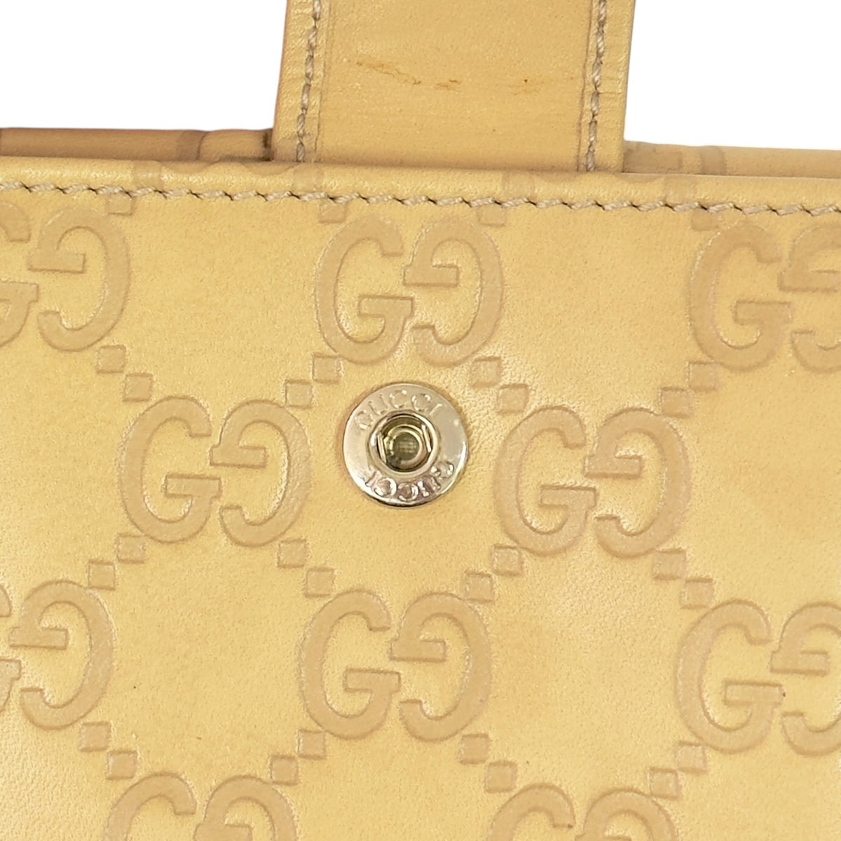 GUCCI GG壓紋 短銀包