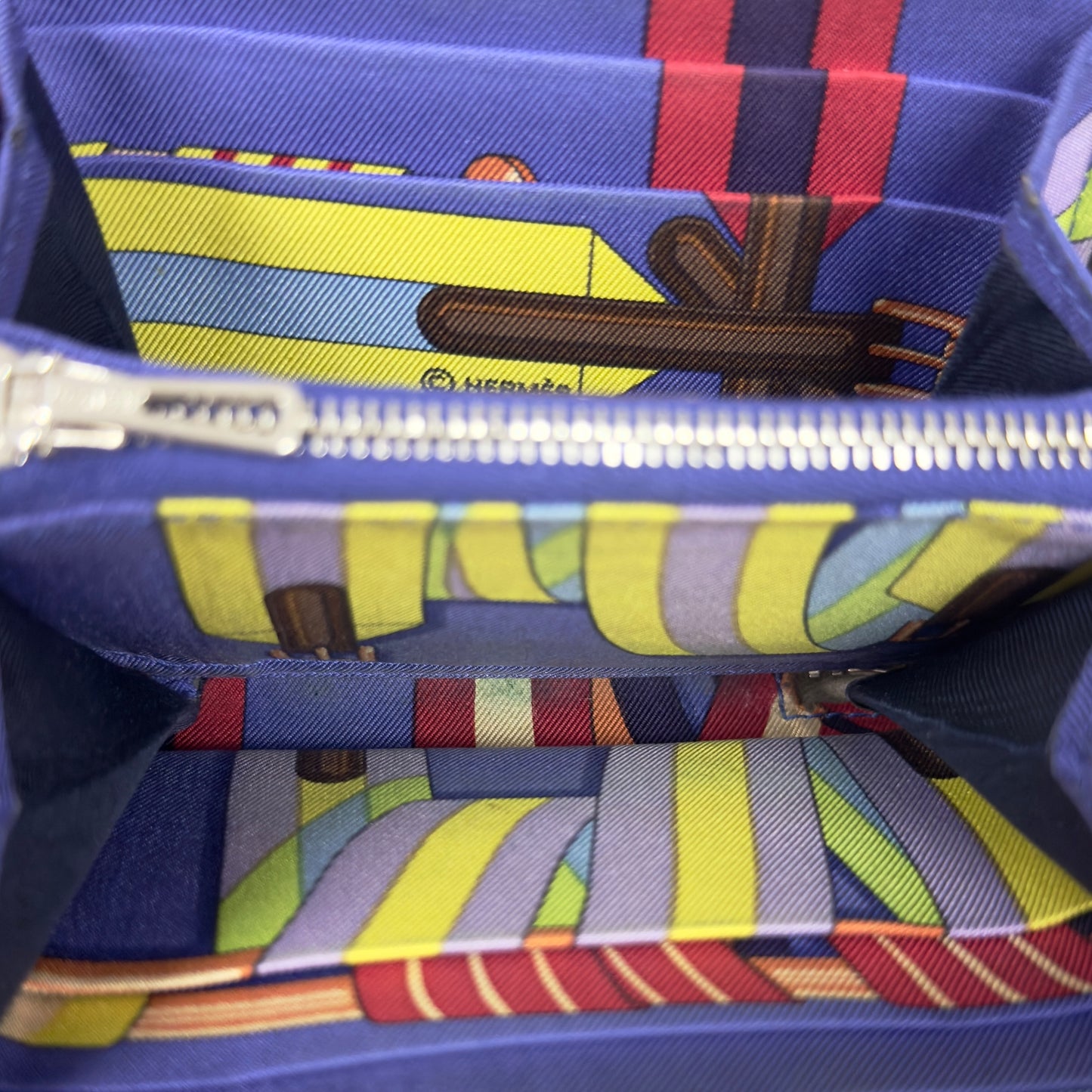 HERMES Silk'in 銀包 X刻