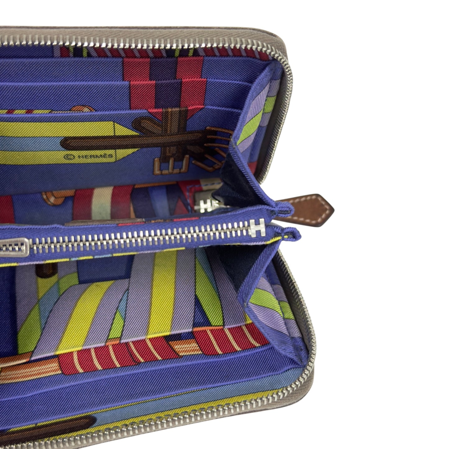 HERMES Silk'in 銀包 X刻