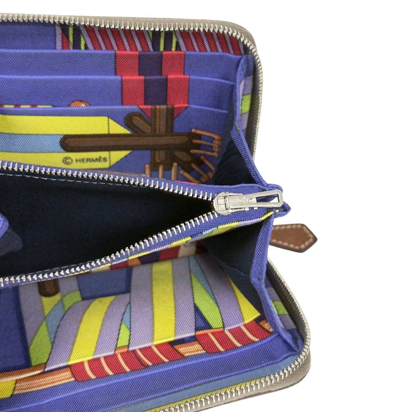 HERMES Silk'in 銀包 X刻