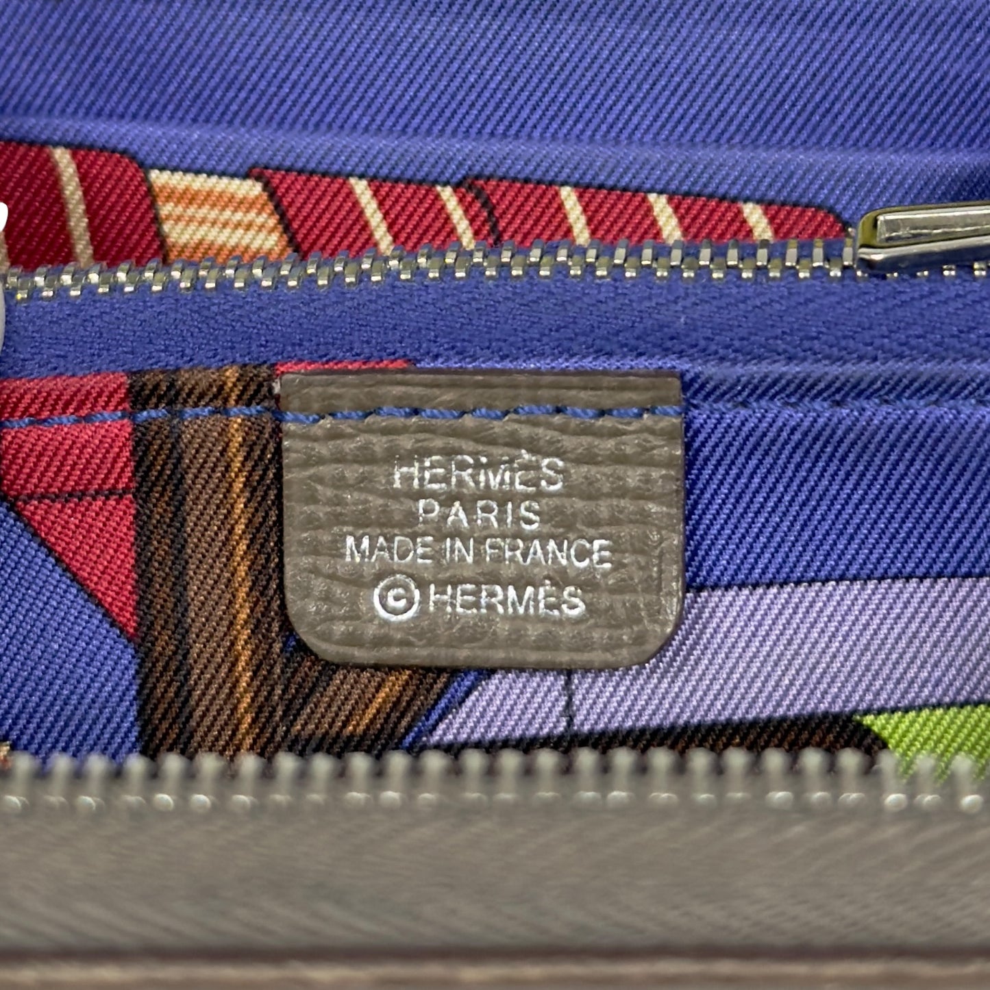 HERMES Silk'in 銀包 X刻