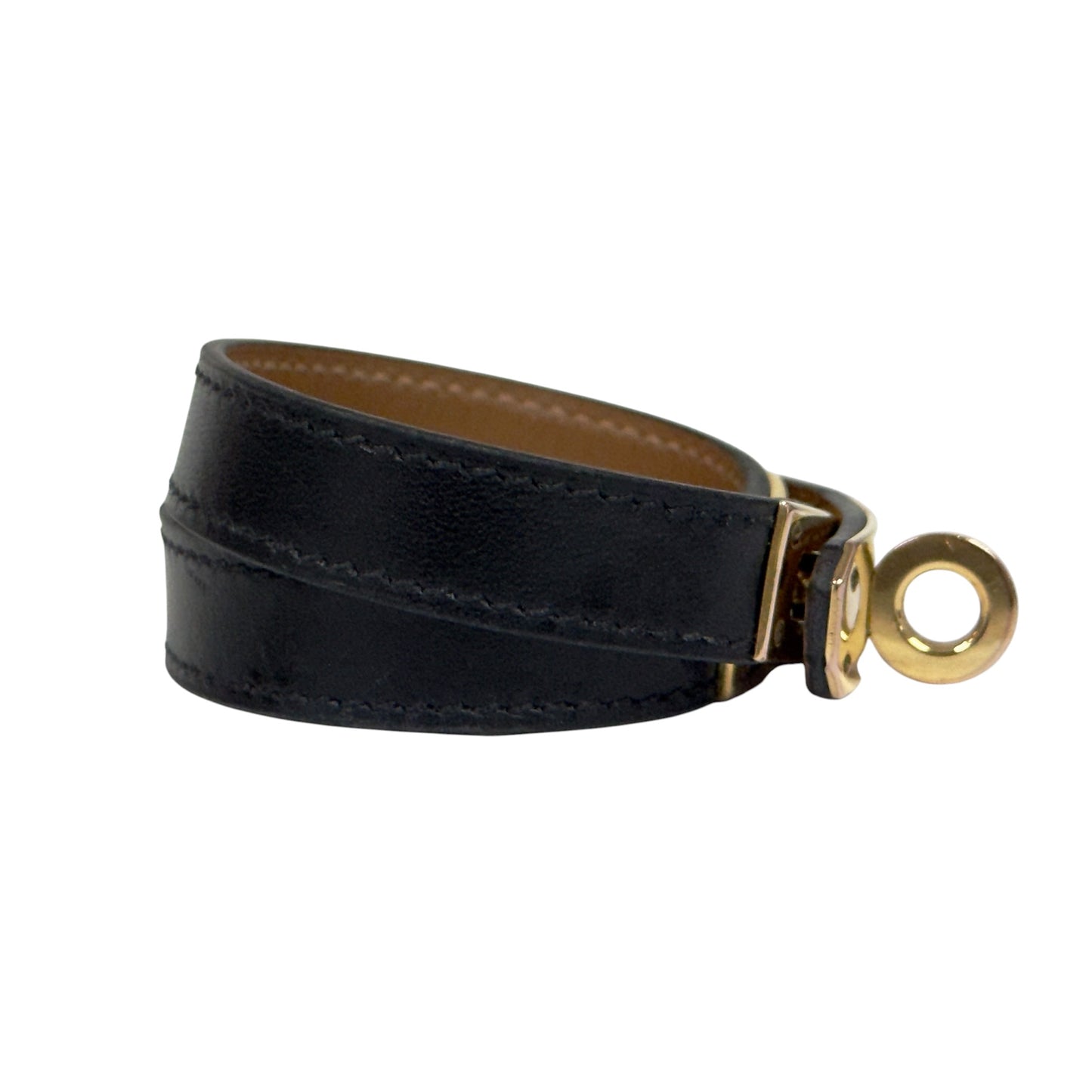 HERMES Kelly 雙圈 皮手帶 Y刻