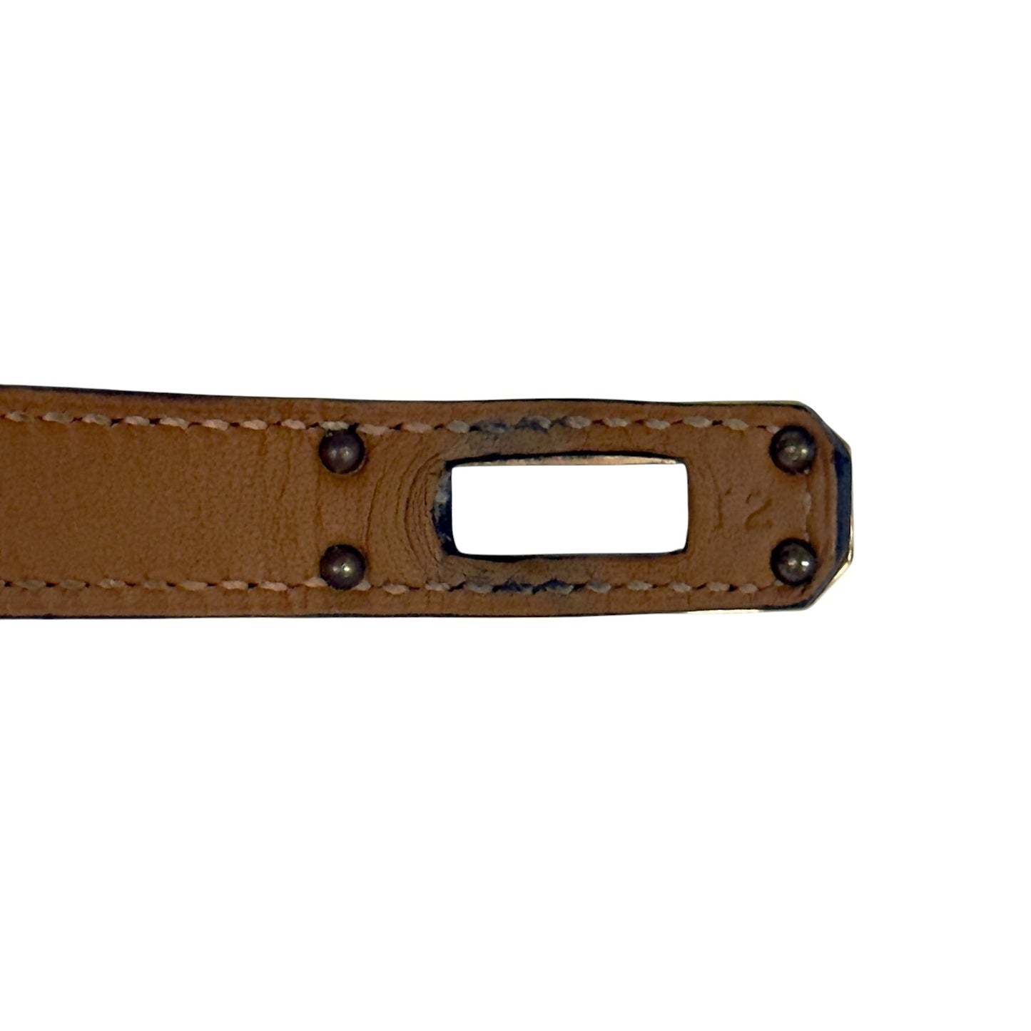 HERMES Kelly 雙圈 皮手帶 Y刻