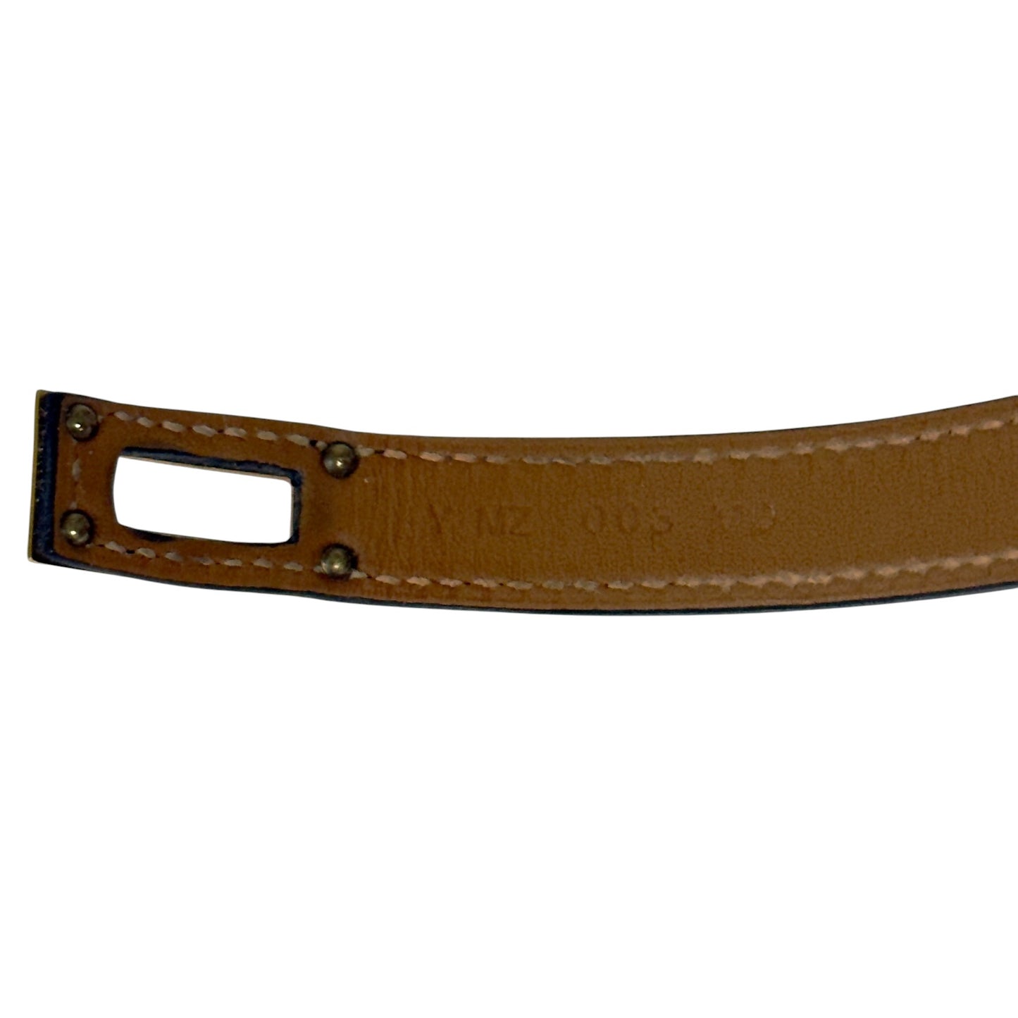 HERMES Kelly 雙圈 皮手帶 Y刻