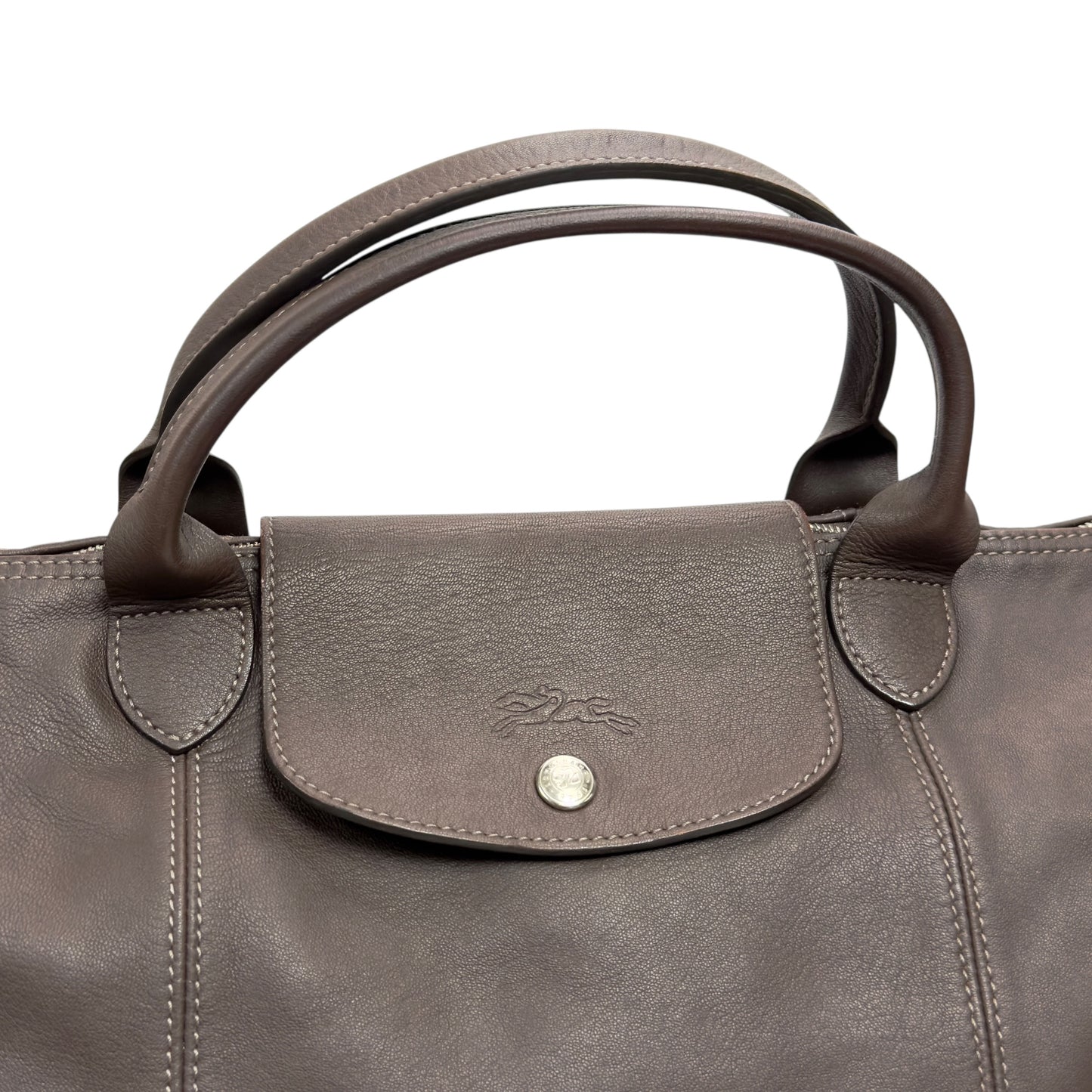 LONGCHAMP Pliage 皮革 2用袋