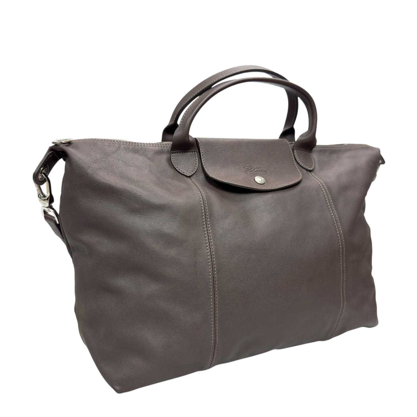 LONGCHAMP Pliage 皮革 2用袋