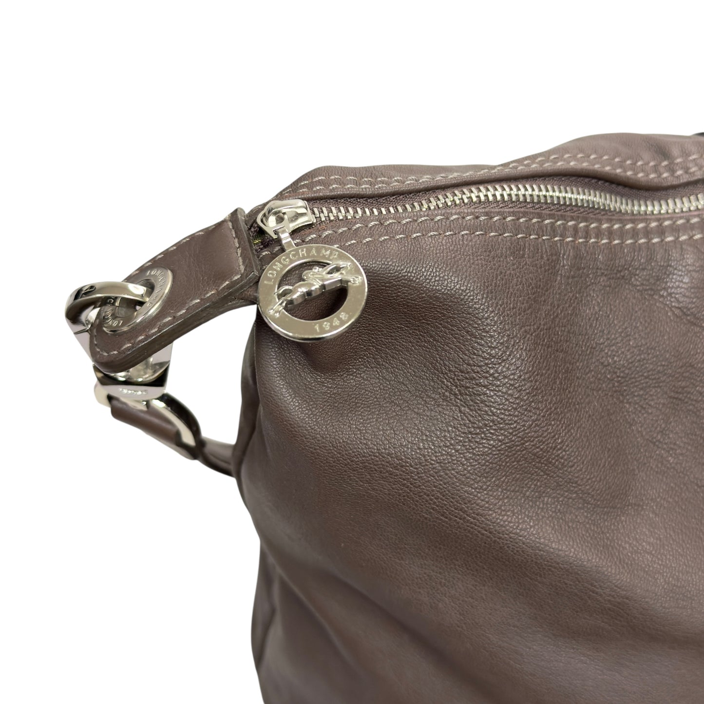 LONGCHAMP Pliage 皮革 2用袋