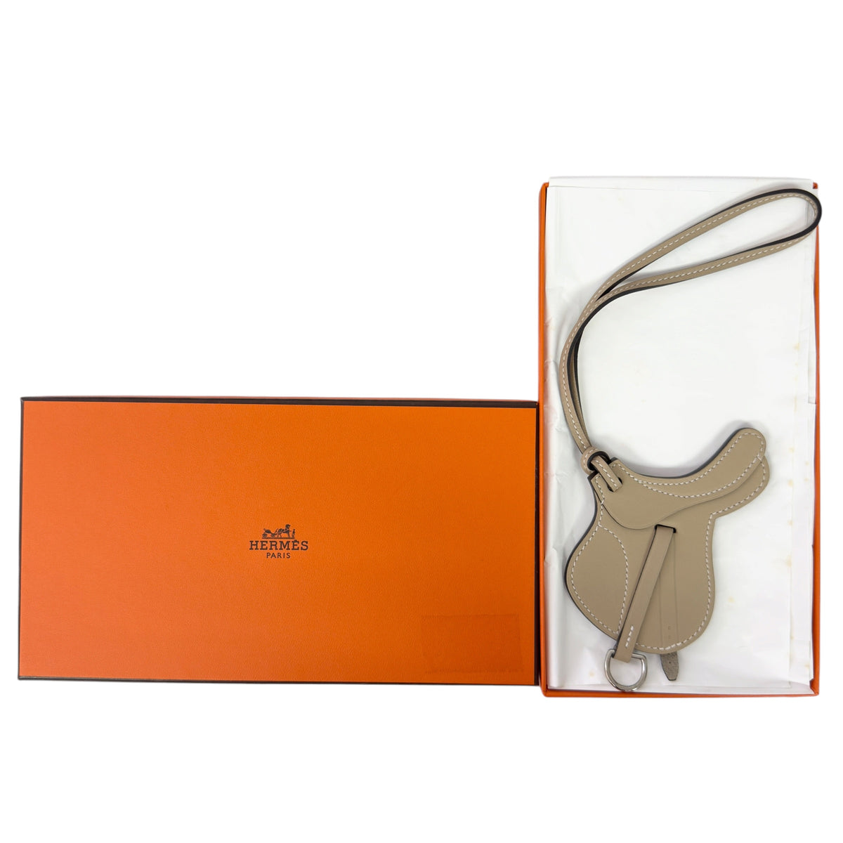 HERMES Paddock Selle 馬鞍 掛飾