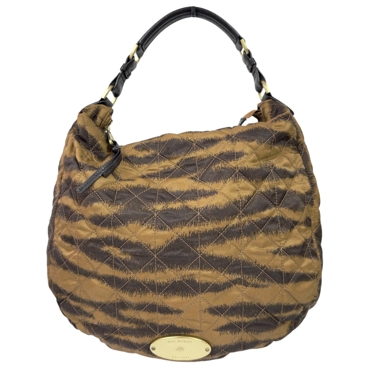 MULBERRY Rosie Hobo 虎紋 肩背包