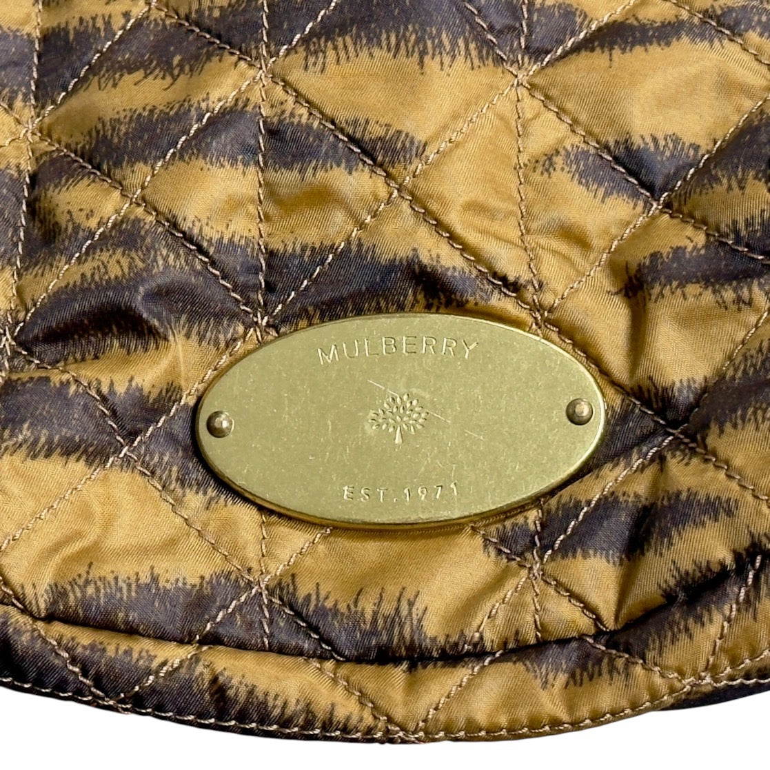 MULBERRY Rosie Hobo 虎紋 肩背包