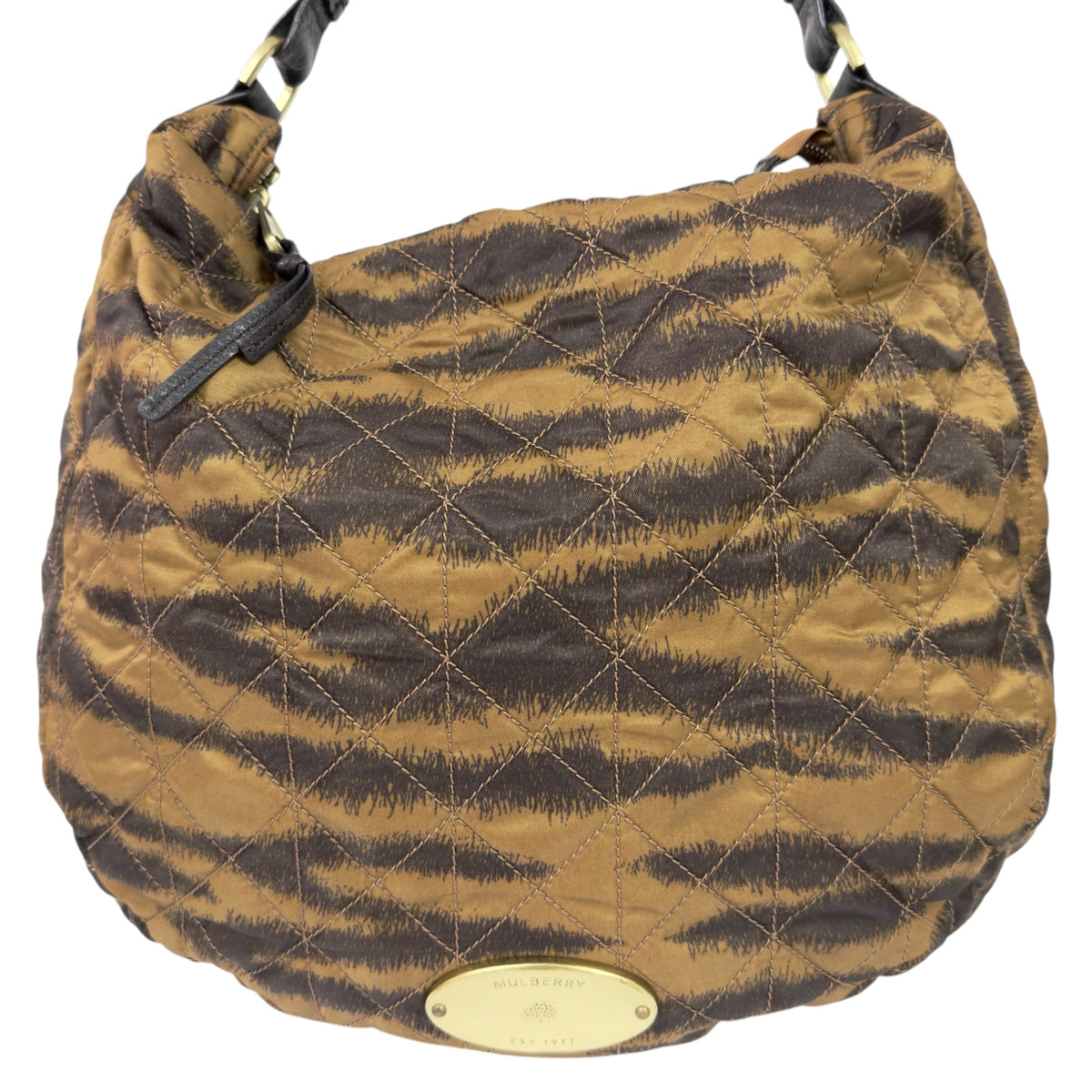 MULBERRY Rosie Hobo 虎紋 肩背包