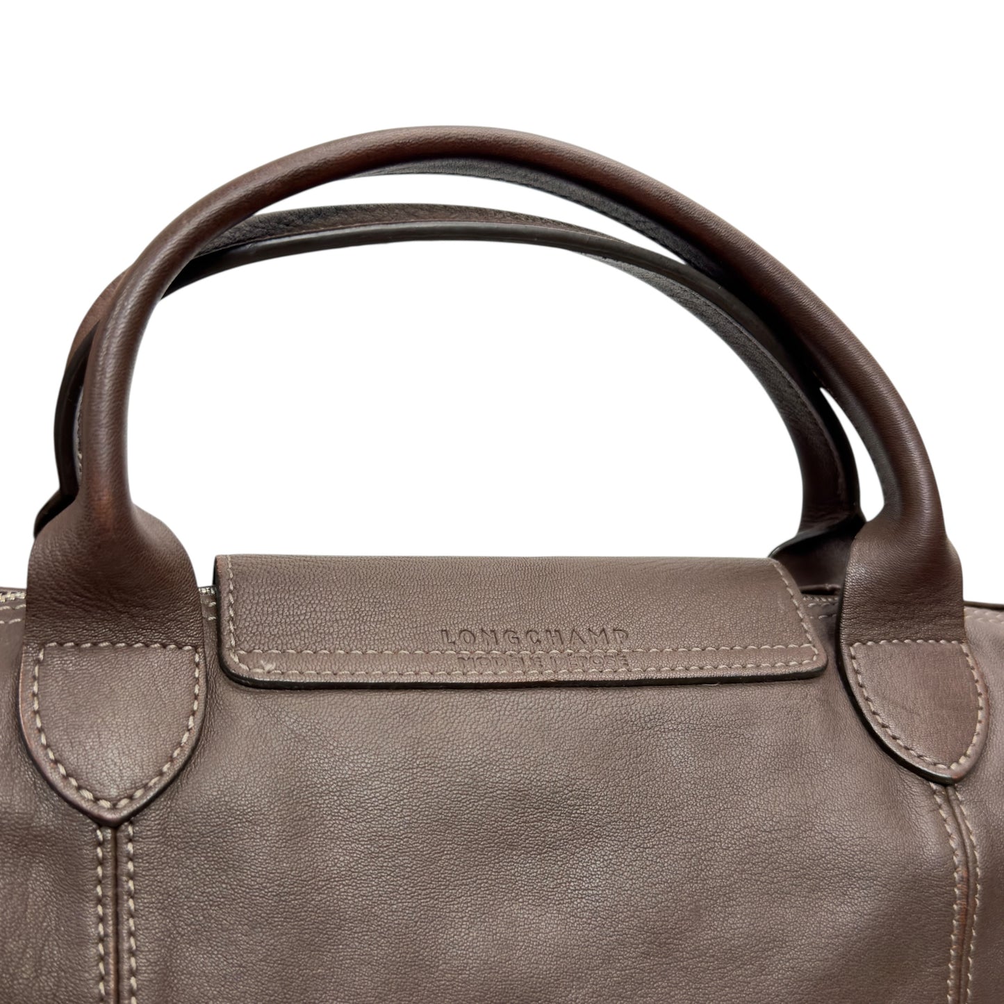 LONGCHAMP Pliage 皮革 2用袋