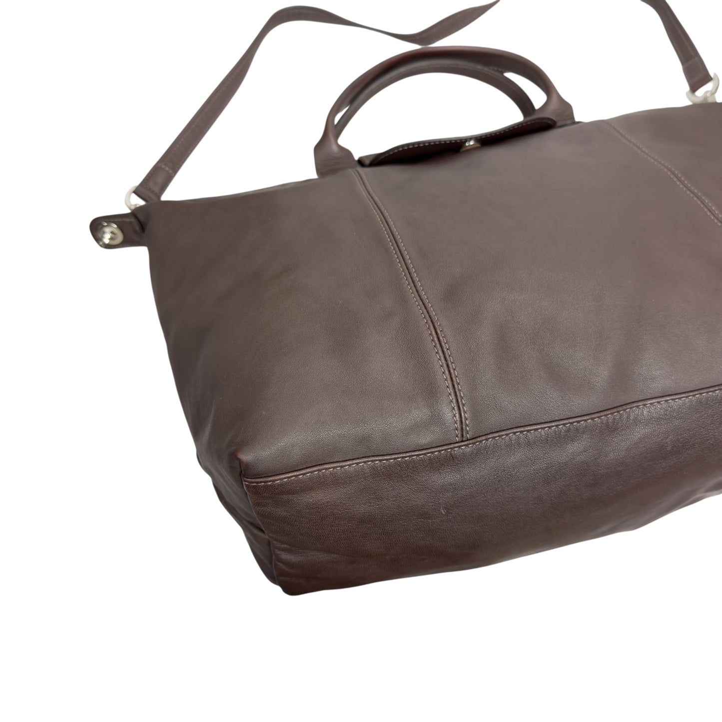 LONGCHAMP Pliage 皮革 2用袋