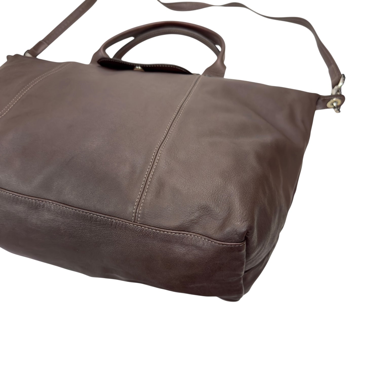 LONGCHAMP Pliage 皮革 2用袋