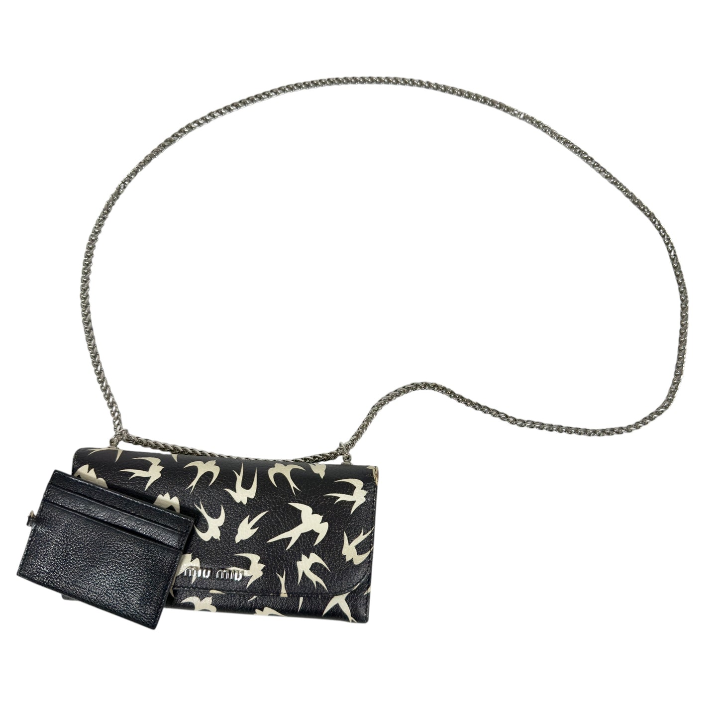 MIU MIU *自加鏈＞送無品牌扣＋無品牌鏈帶* 2用袋