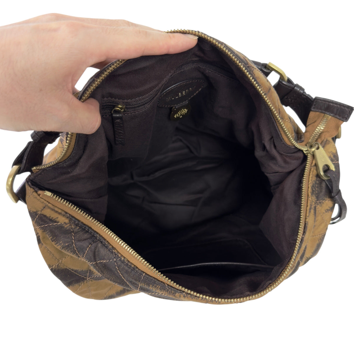 MULBERRY Rosie Hobo 虎紋 肩背包