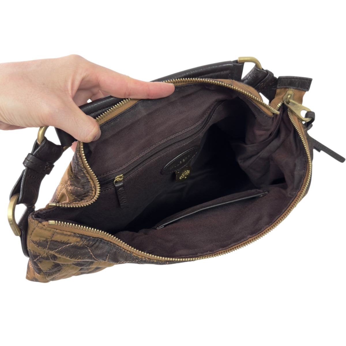 MULBERRY Rosie Hobo 虎紋 肩背包