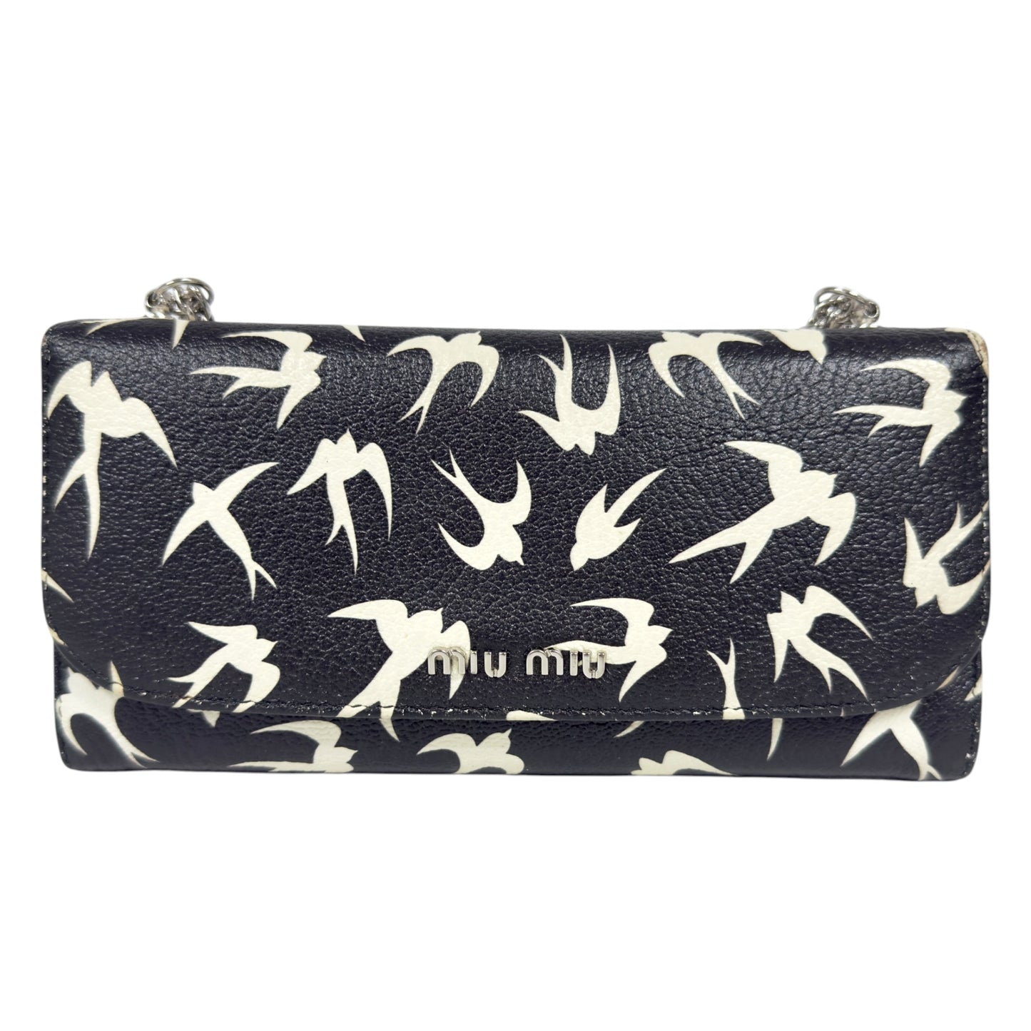 MIU MIU *自加鏈＞送無品牌扣＋無品牌鏈帶* 2用袋