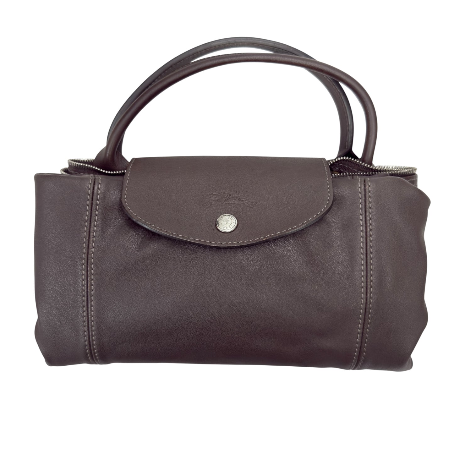LONGCHAMP Pliage 皮革 2用袋
