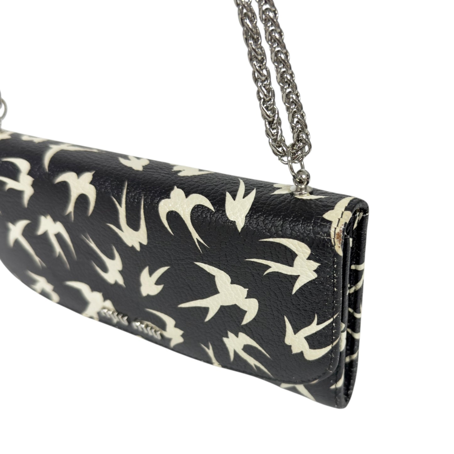 MIU MIU *自加鏈＞送無品牌扣＋無品牌鏈帶* 2用袋