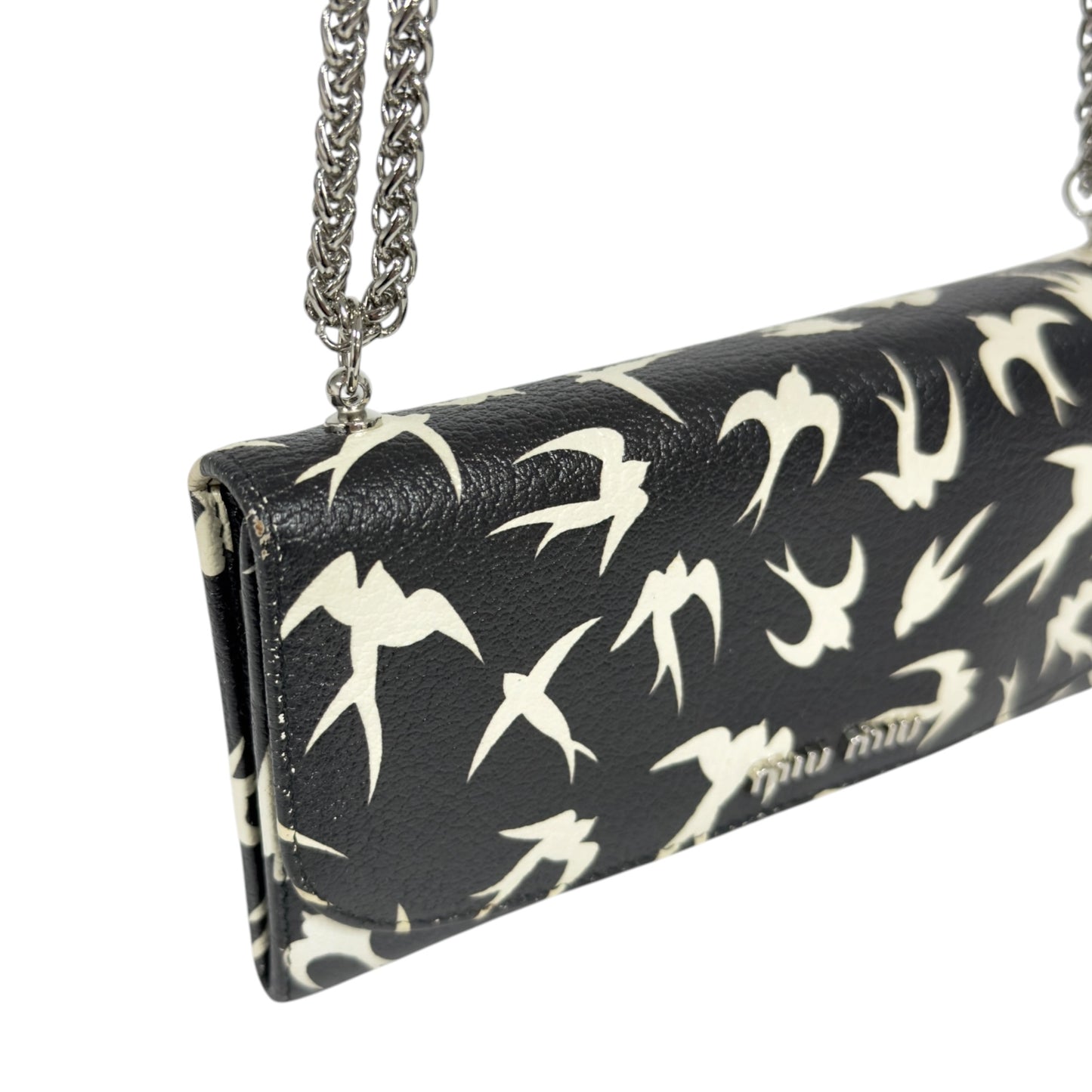 MIU MIU *自加鏈＞送無品牌扣＋無品牌鏈帶* 2用袋