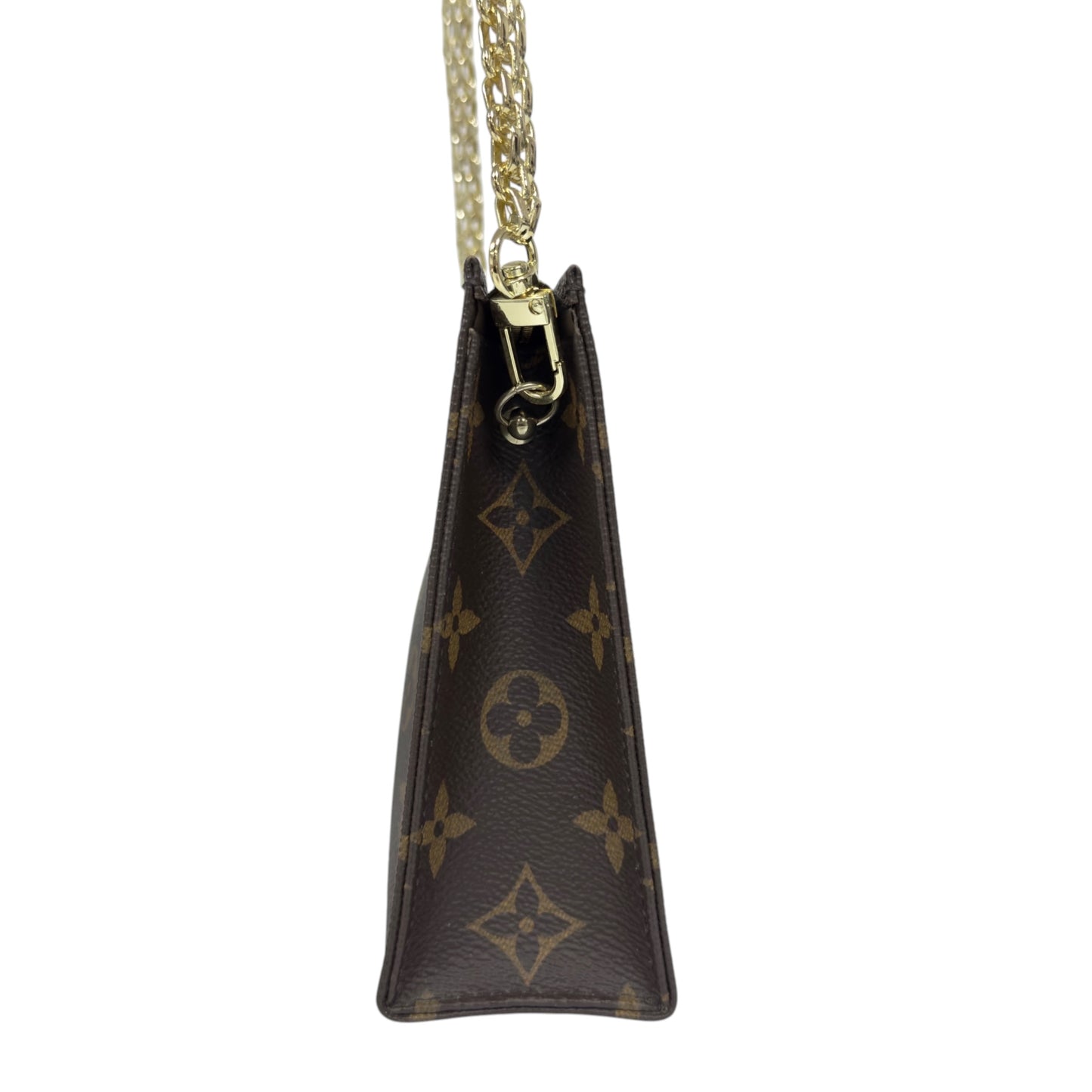 LOUIS VUITTON *自加鏈＞送無品牌扣＋無品牌鏈帶* 老花 斜揹袋