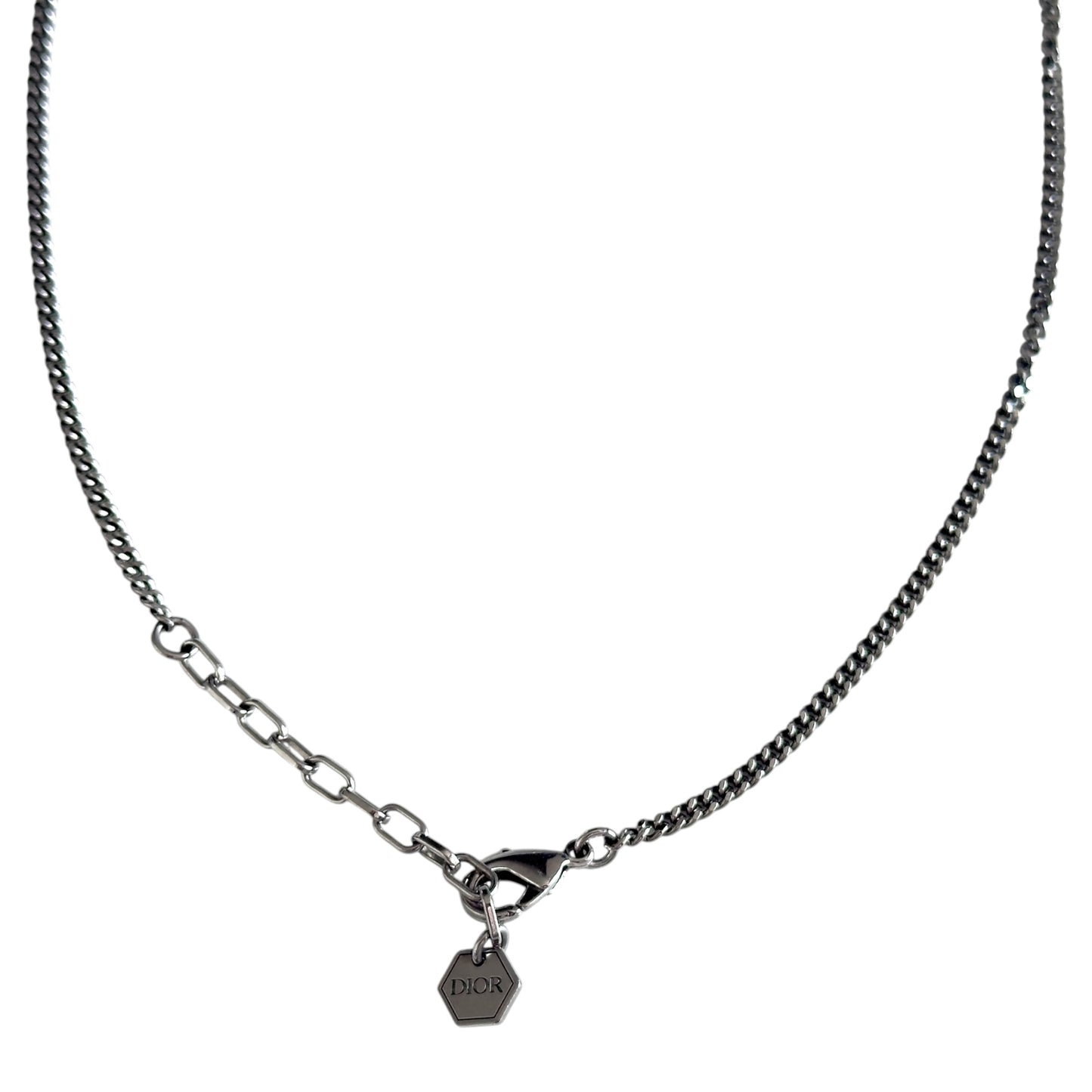 DIOR Oblique 水鑽 頸鏈
