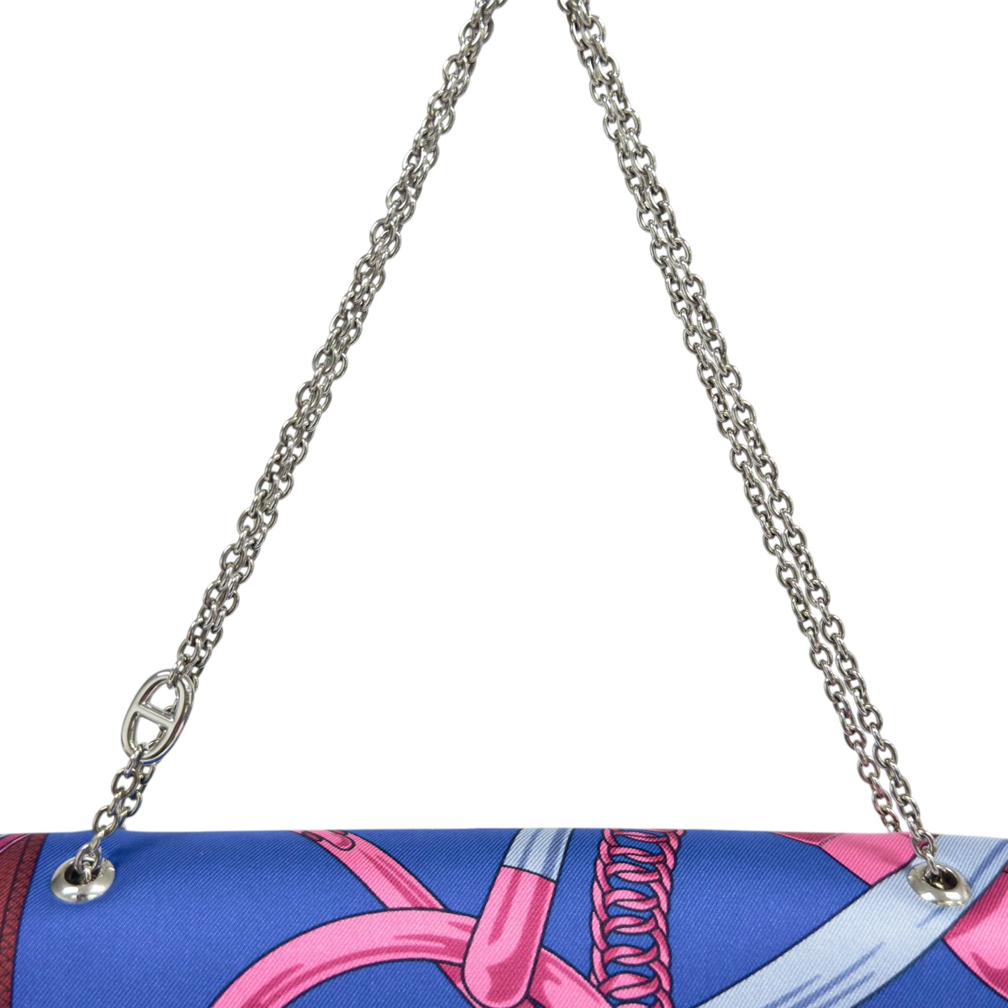 HERMES *罕有* Catenina 真󠄉絲 豬鼻子🐽 鏈條包 框N刻