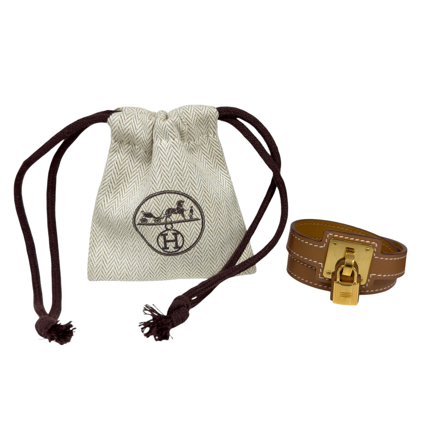 HERMES O'Kelly 雙圈 皮手帶
