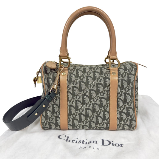DIOR *自加帶＞送無品牌肩帶* 老花 2用袋