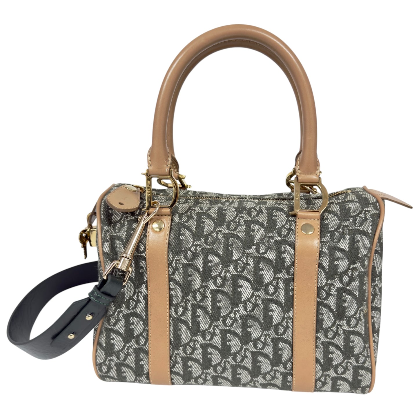 DIOR *自加帶＞送無品牌肩帶* 老花 2用袋