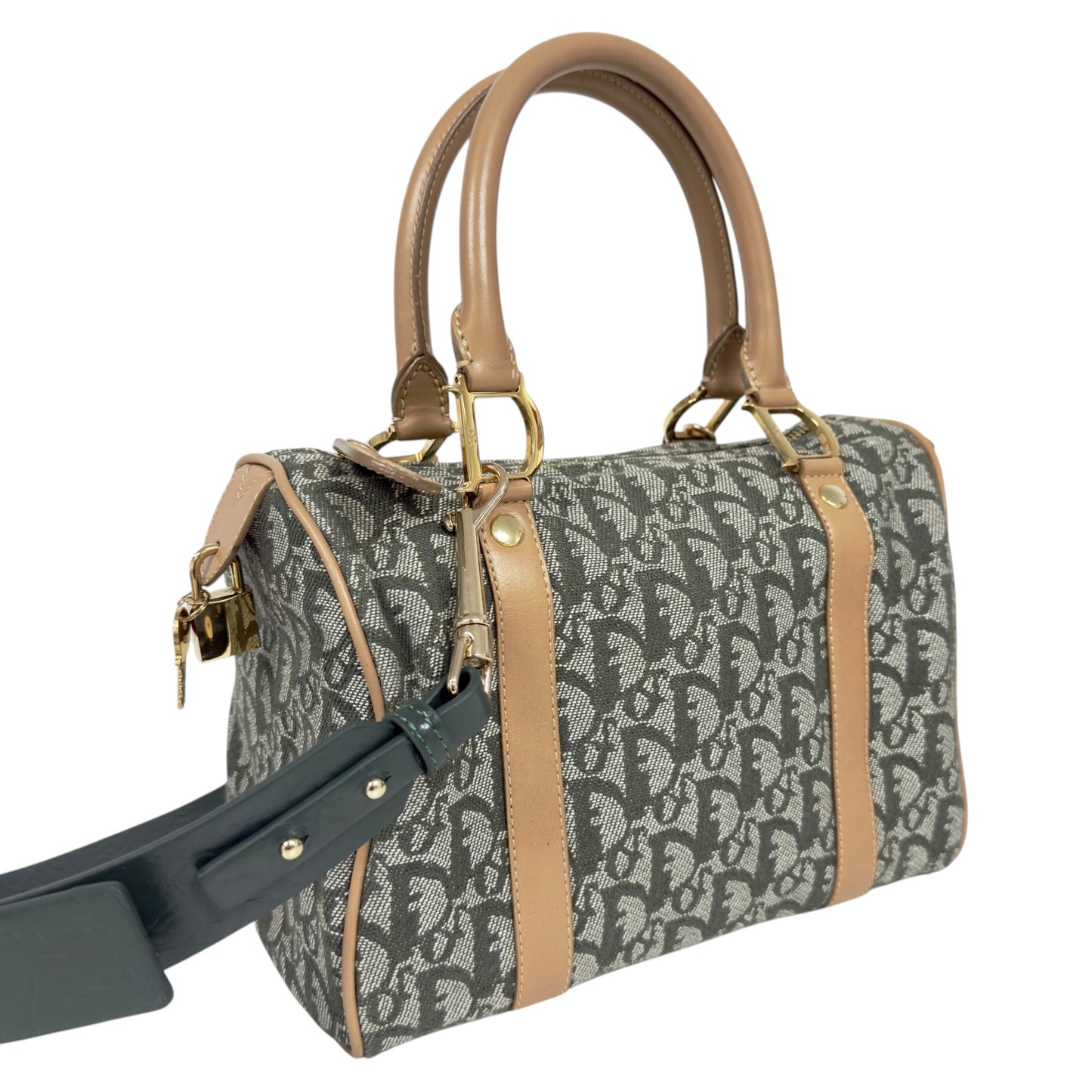DIOR *自加帶＞送無品牌肩帶* 老花 2用袋